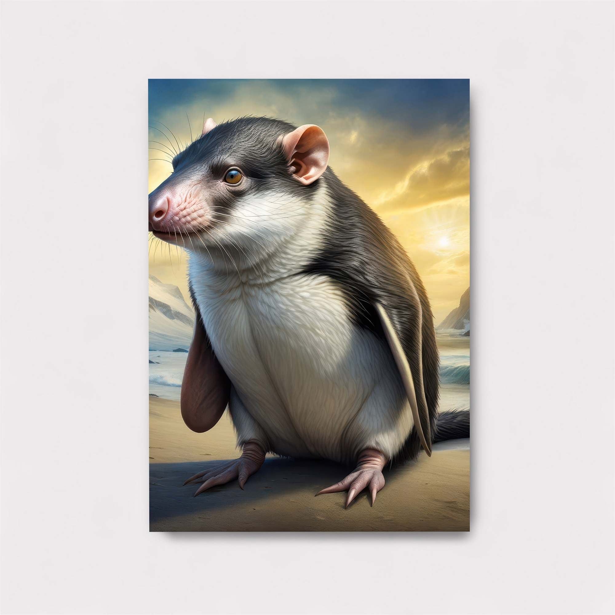 Penguin Rat - Serene Safe Wall Magnetic / M