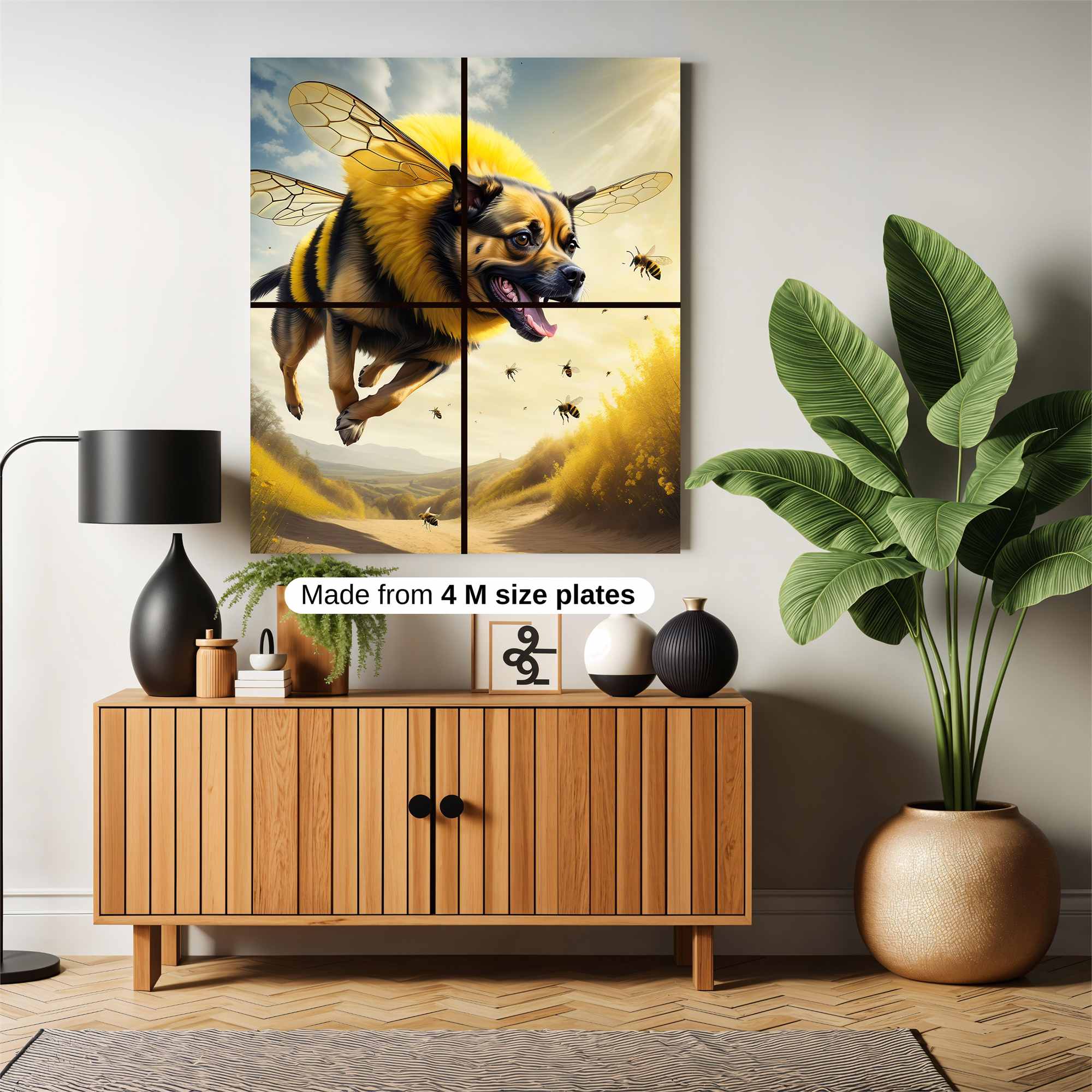 BeeDog Joyful Safe Wall Magnetic / M