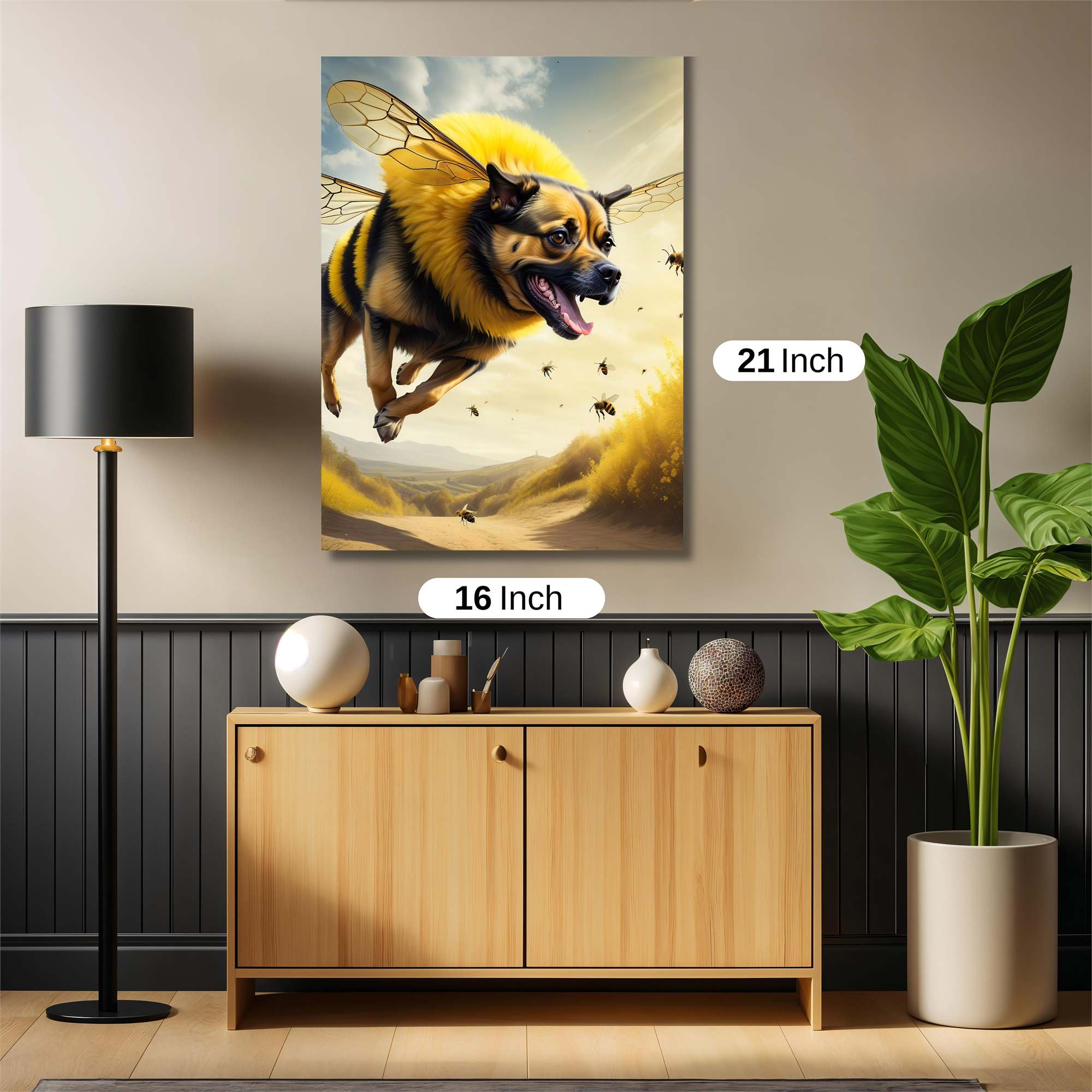 BeeDog Joyful Safe Wall Magnetic / M