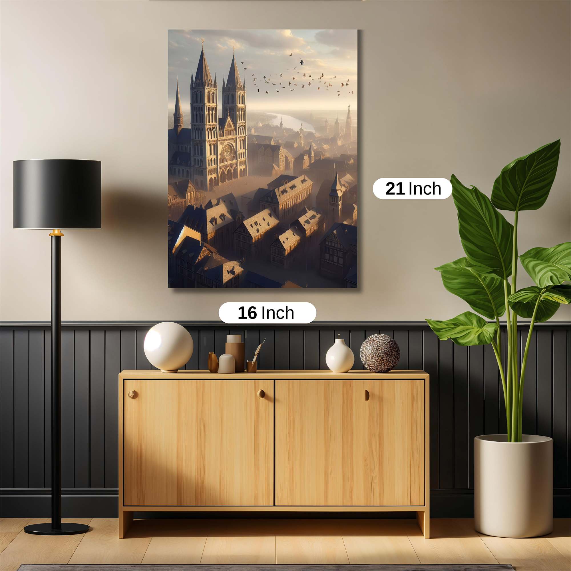 Cathedral Serenity Safe Wall Magnetic / M