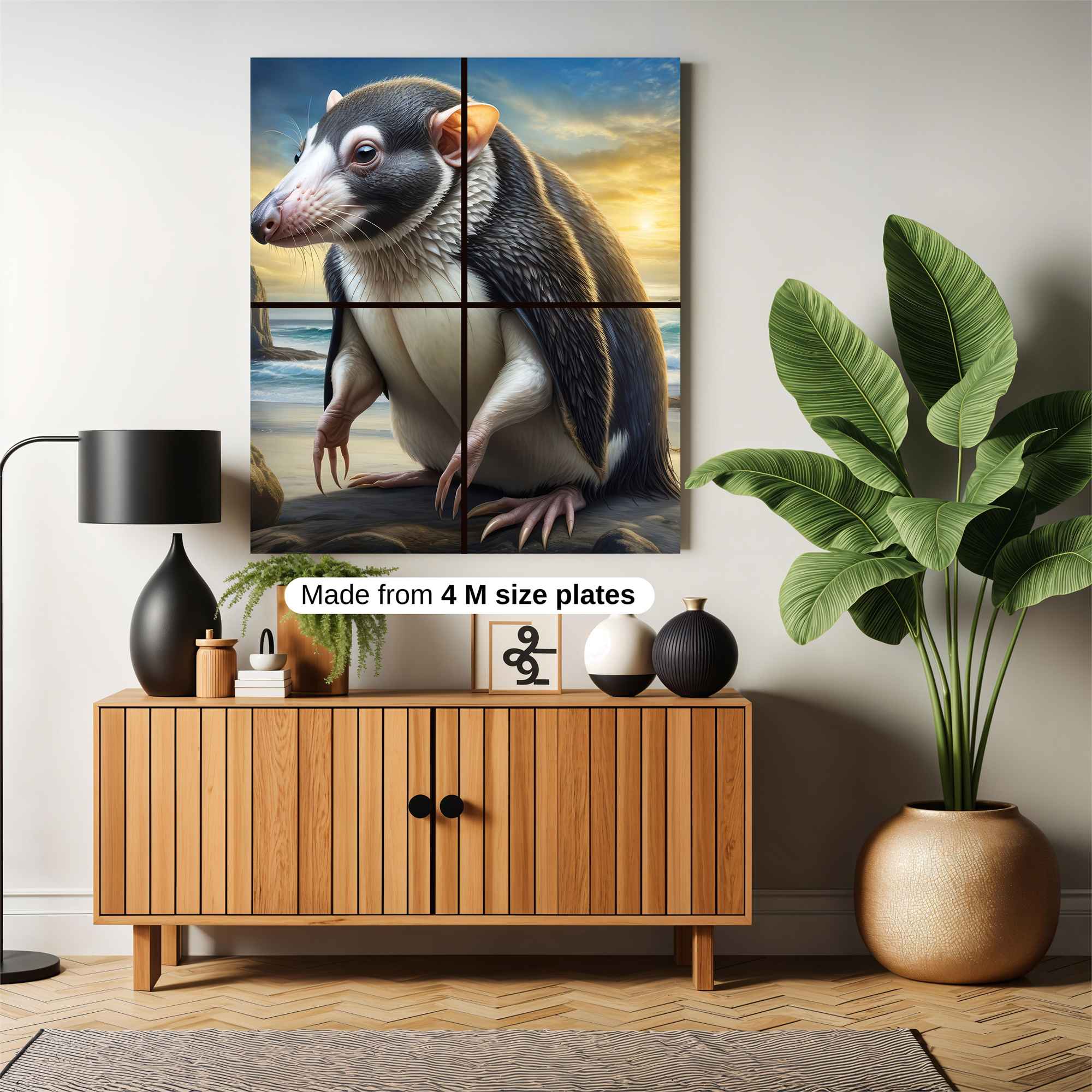 Penguinoid Wonder Safe Wall Magnetic / M