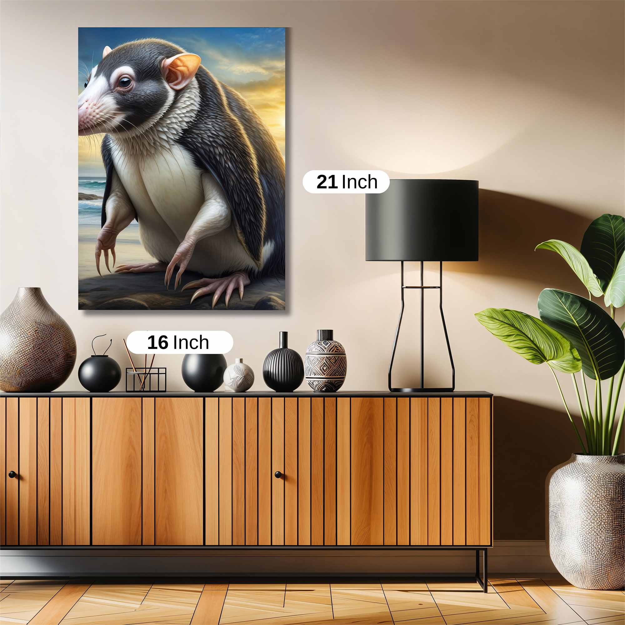 Penguinoid Wonder Safe Wall Magnetic / M