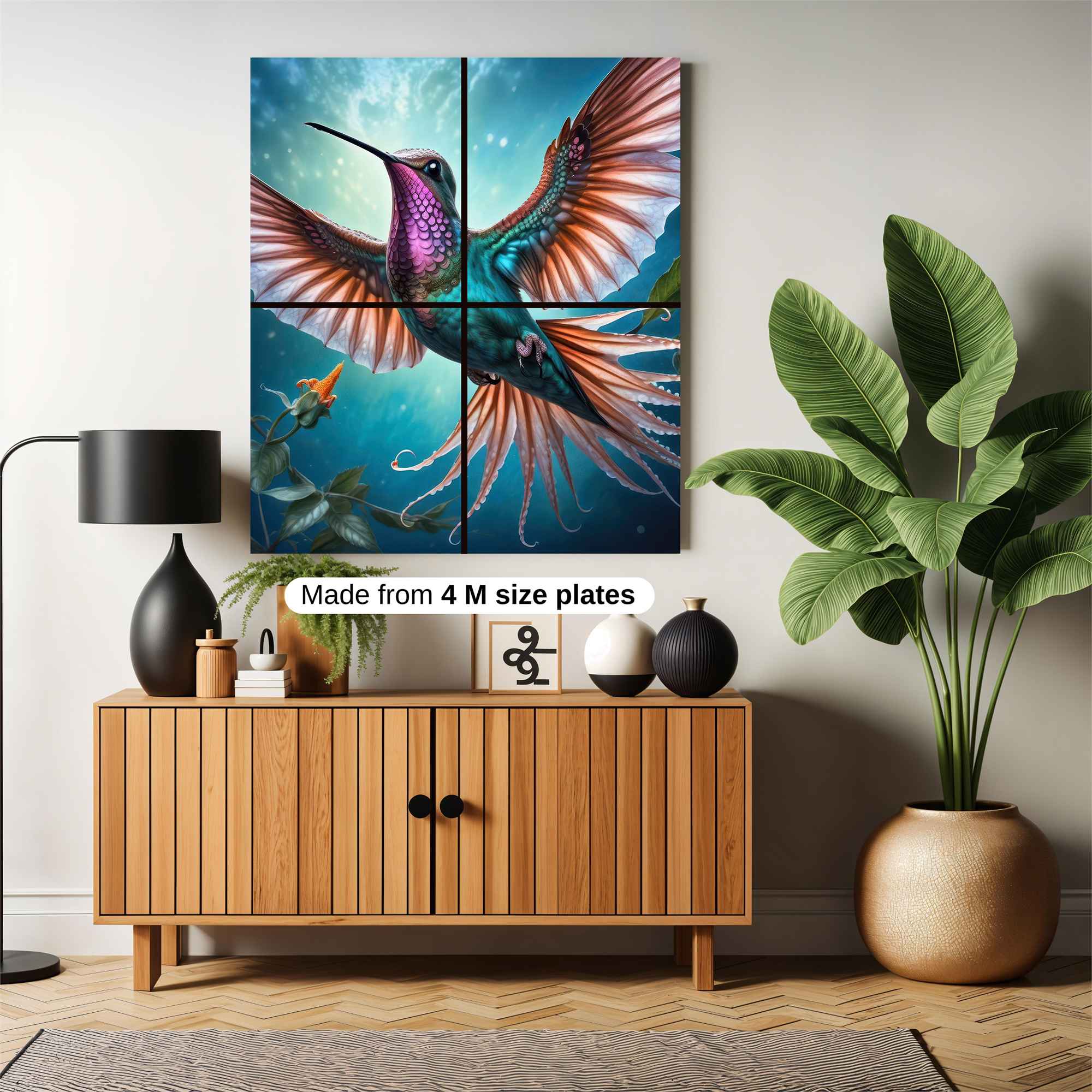 Hummingbird Enchantment Safe Wall Magnetic / M