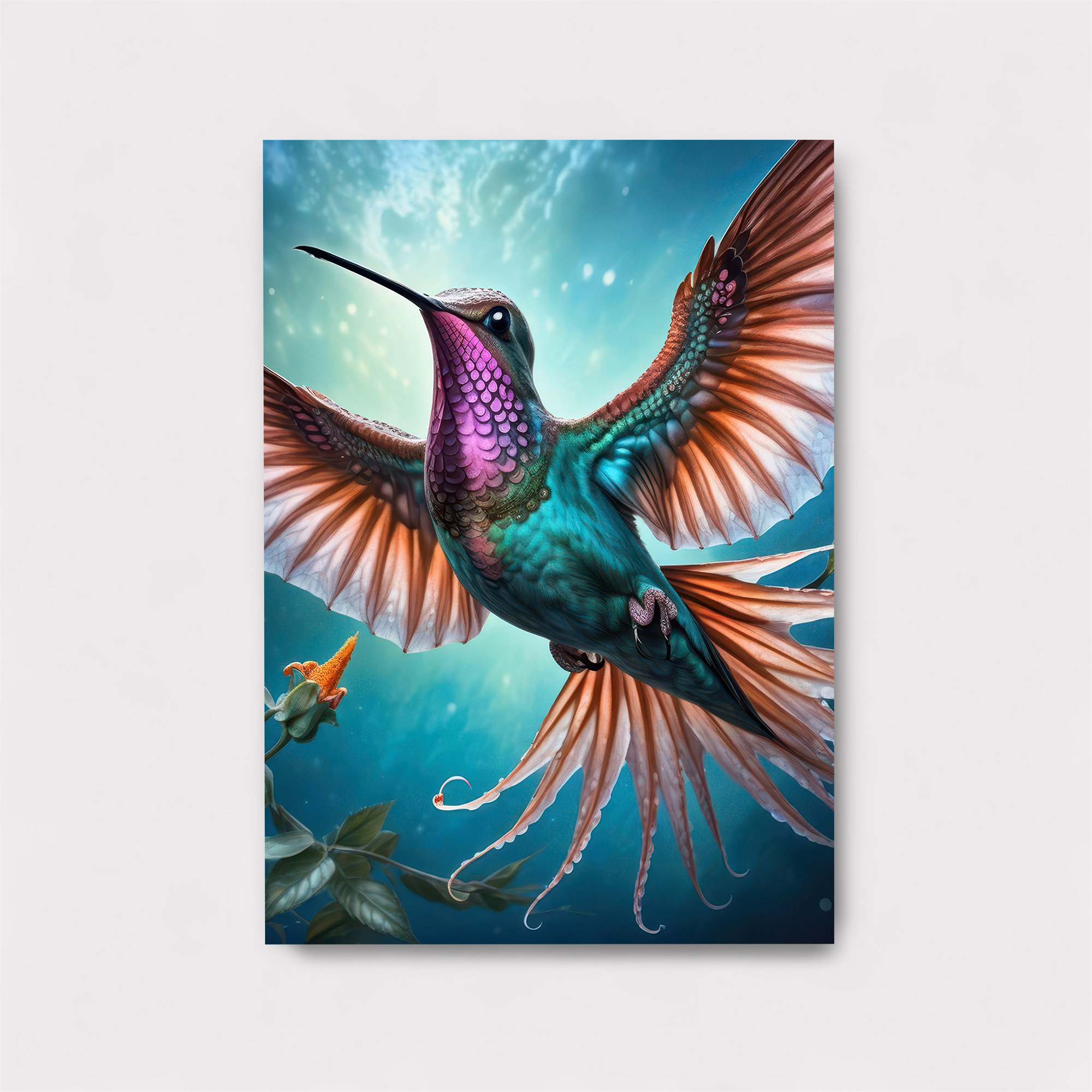 Hummingbird Enchantment Safe Wall Magnetic / M