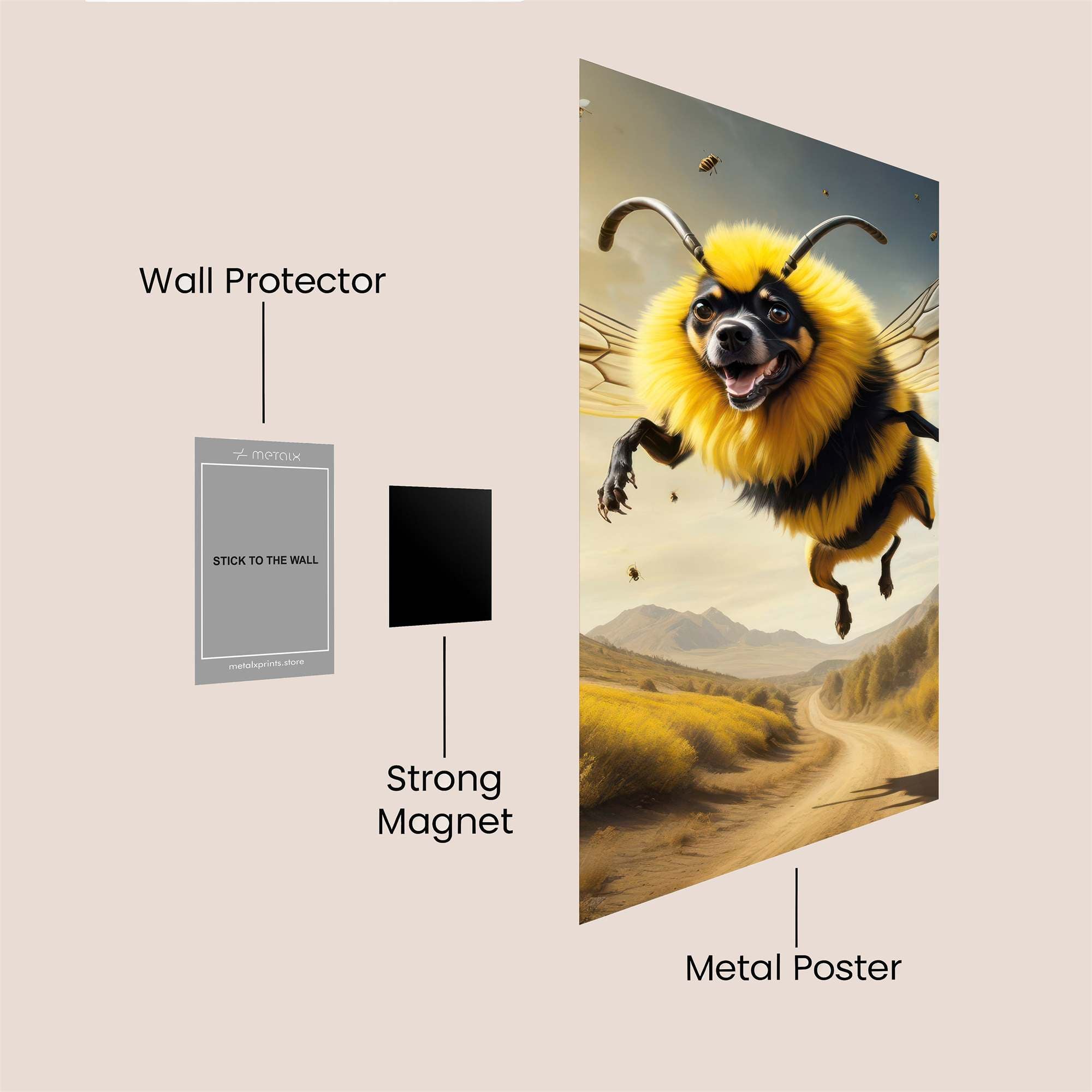 BumbleJoy Safe Wall Magnetic / M