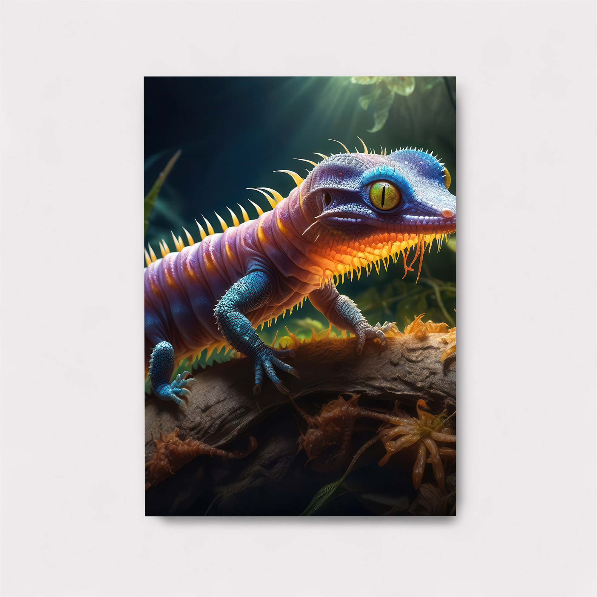 Lizard Glow Safe Wall Magnetic / M