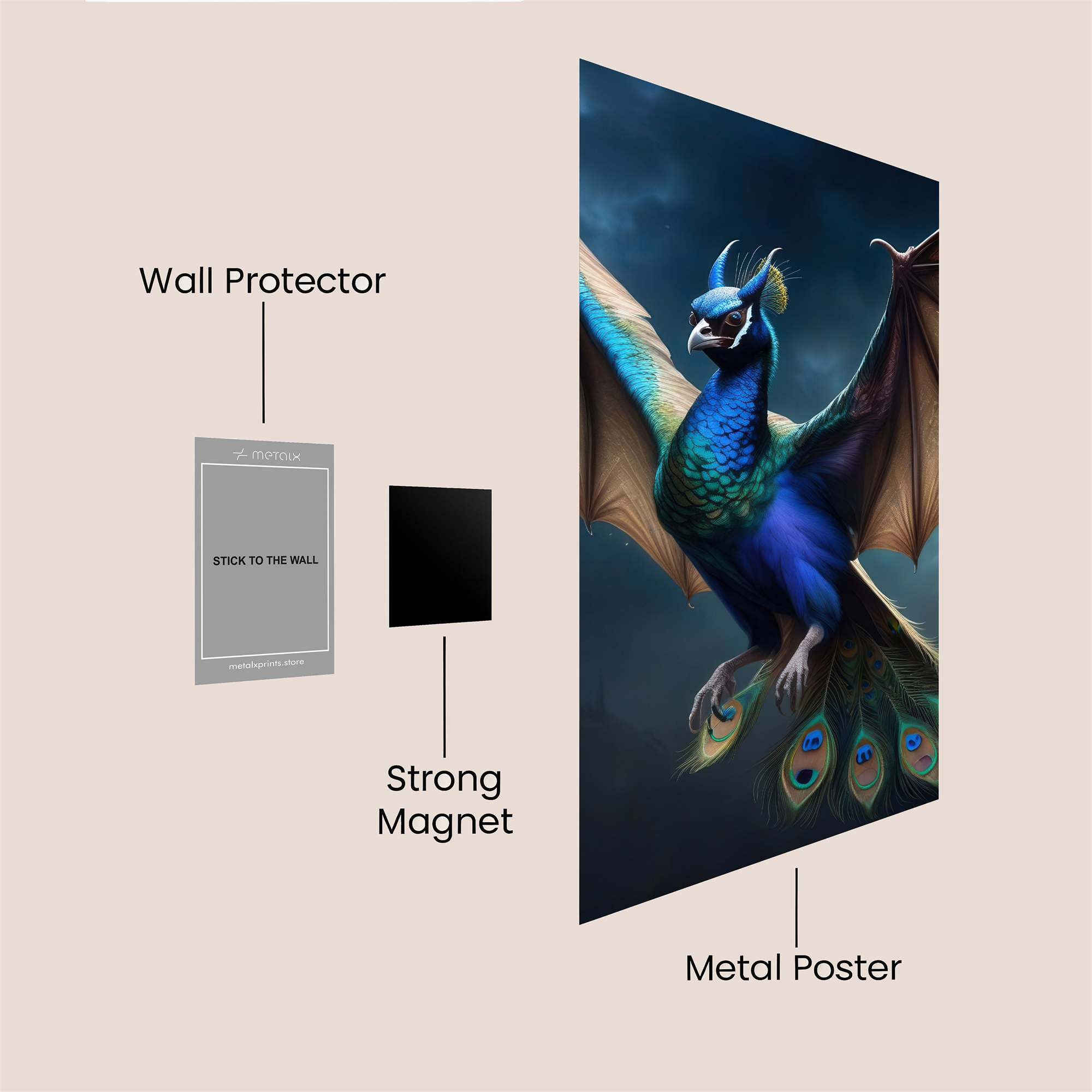 Phoenix Majestic Safe Wall Magnetic / M