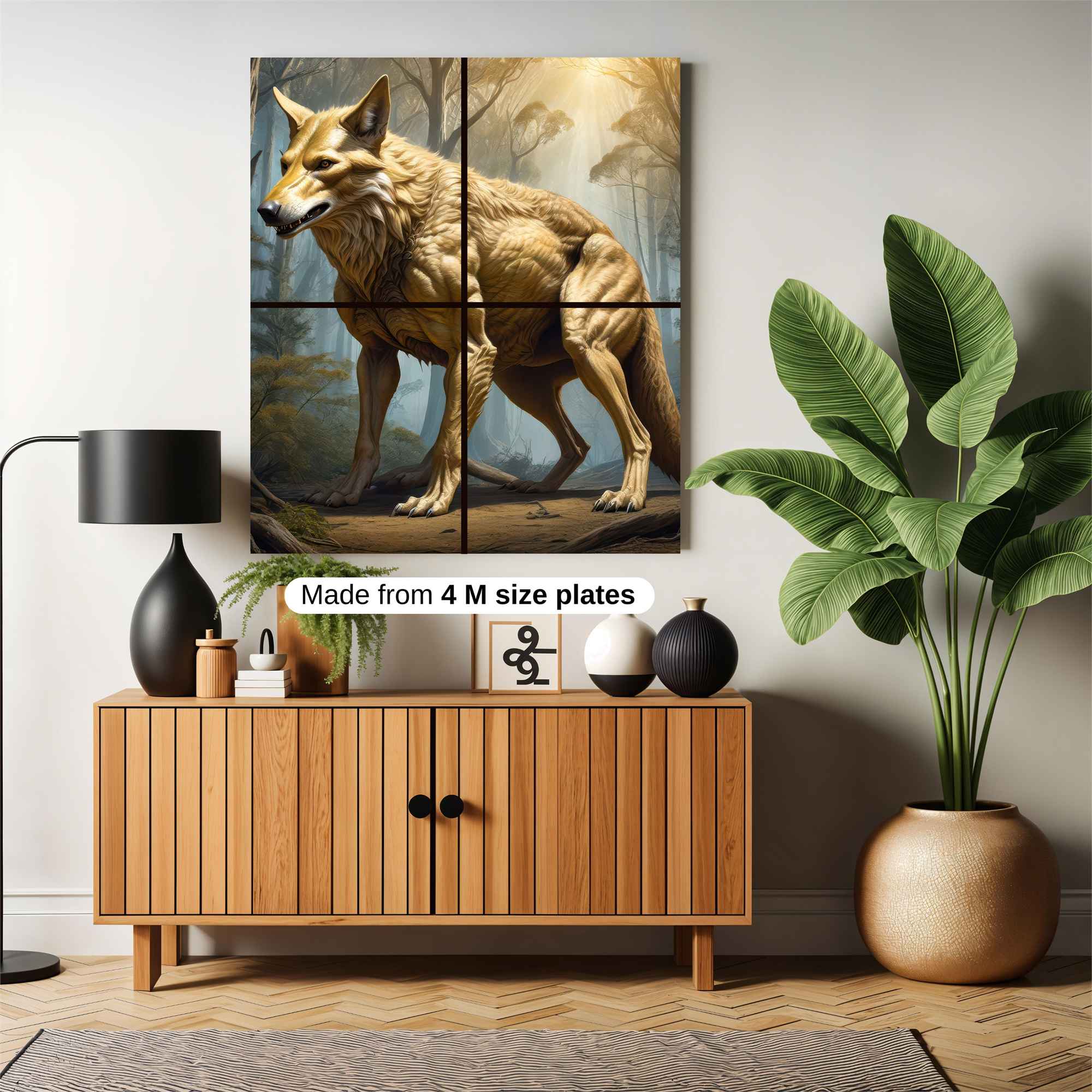 Golden Majesty Safe Wall Magnetic / M