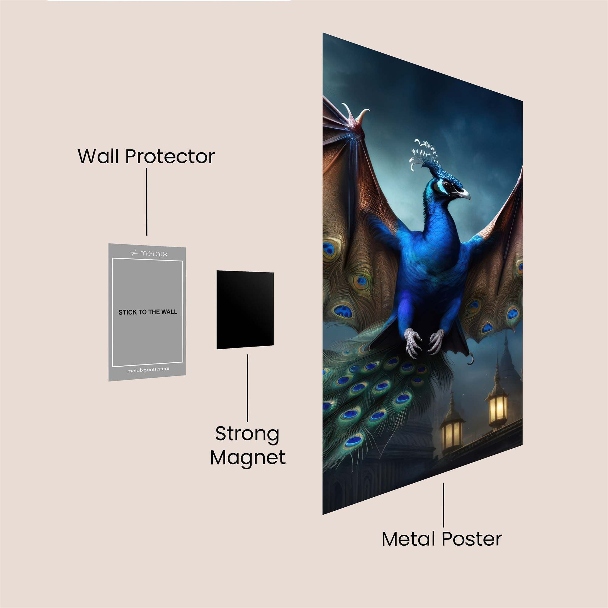 Phoenix Majestic Safe Wall Magnetic / M
