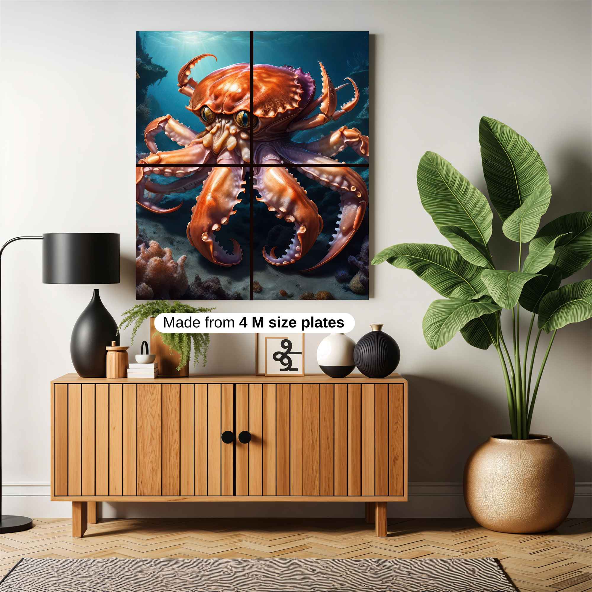 Crabtopus Wonder Safe Wall Magnetic / M