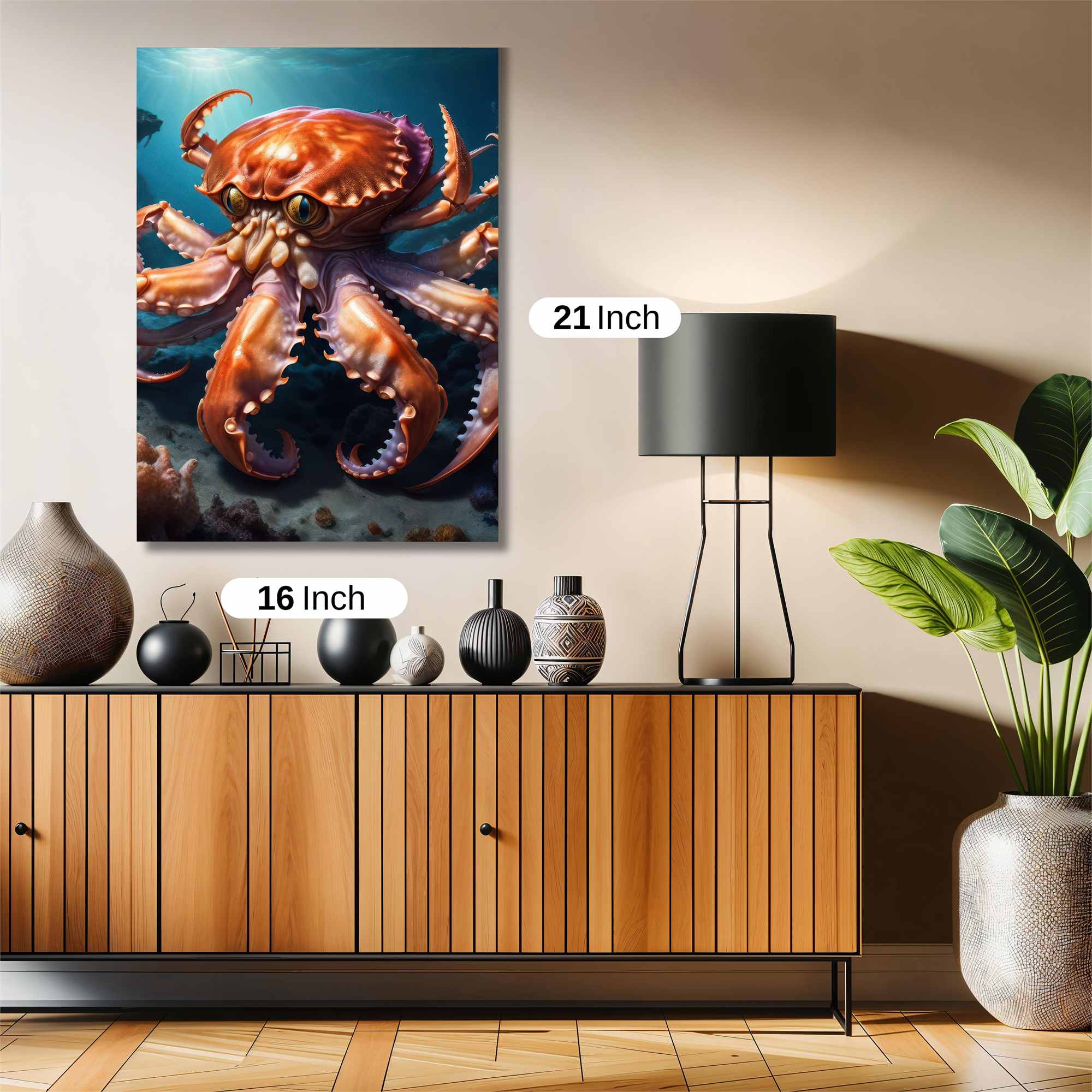 Crabtopus Wonder Safe Wall Magnetic / M