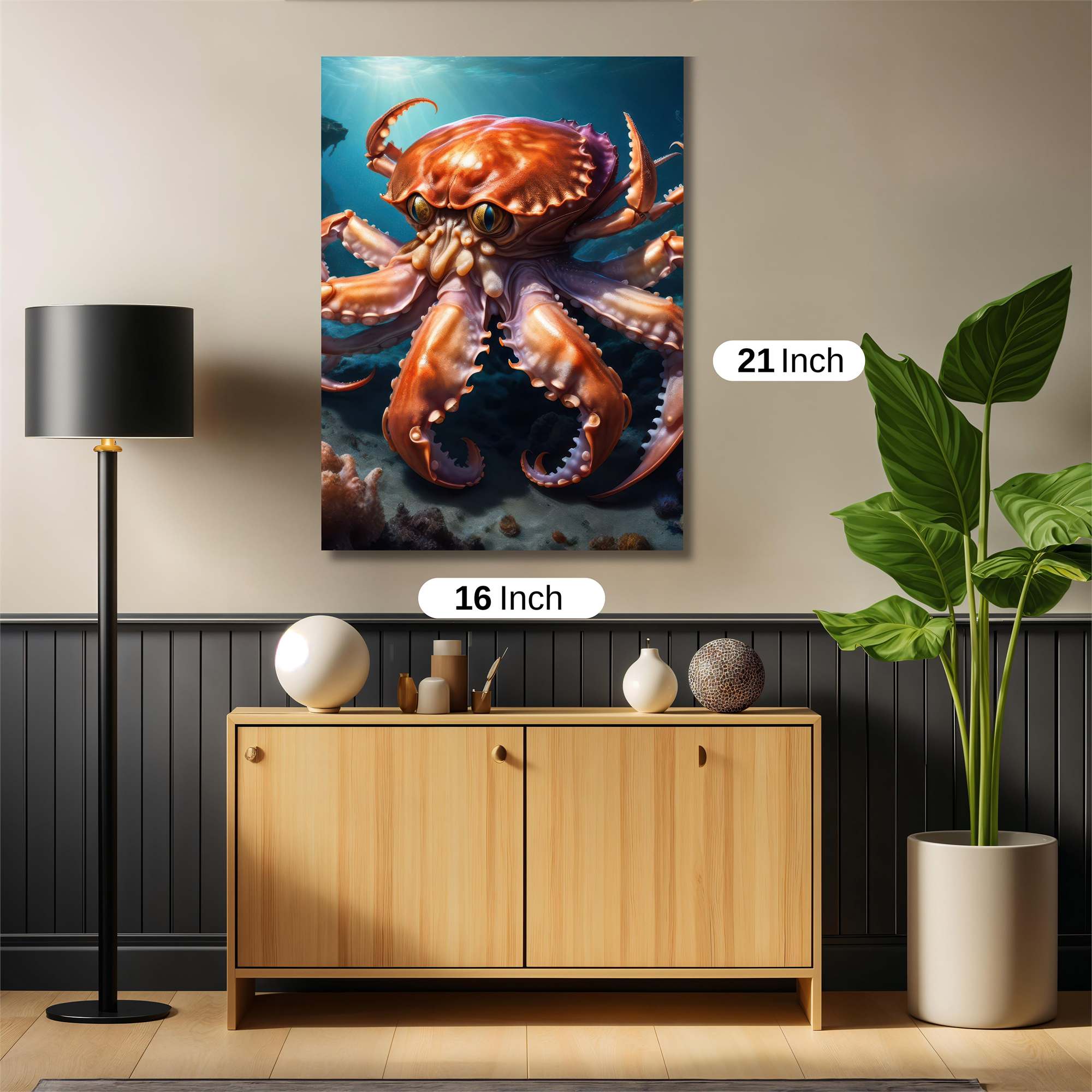 Crabtopus Wonder Safe Wall Magnetic / M