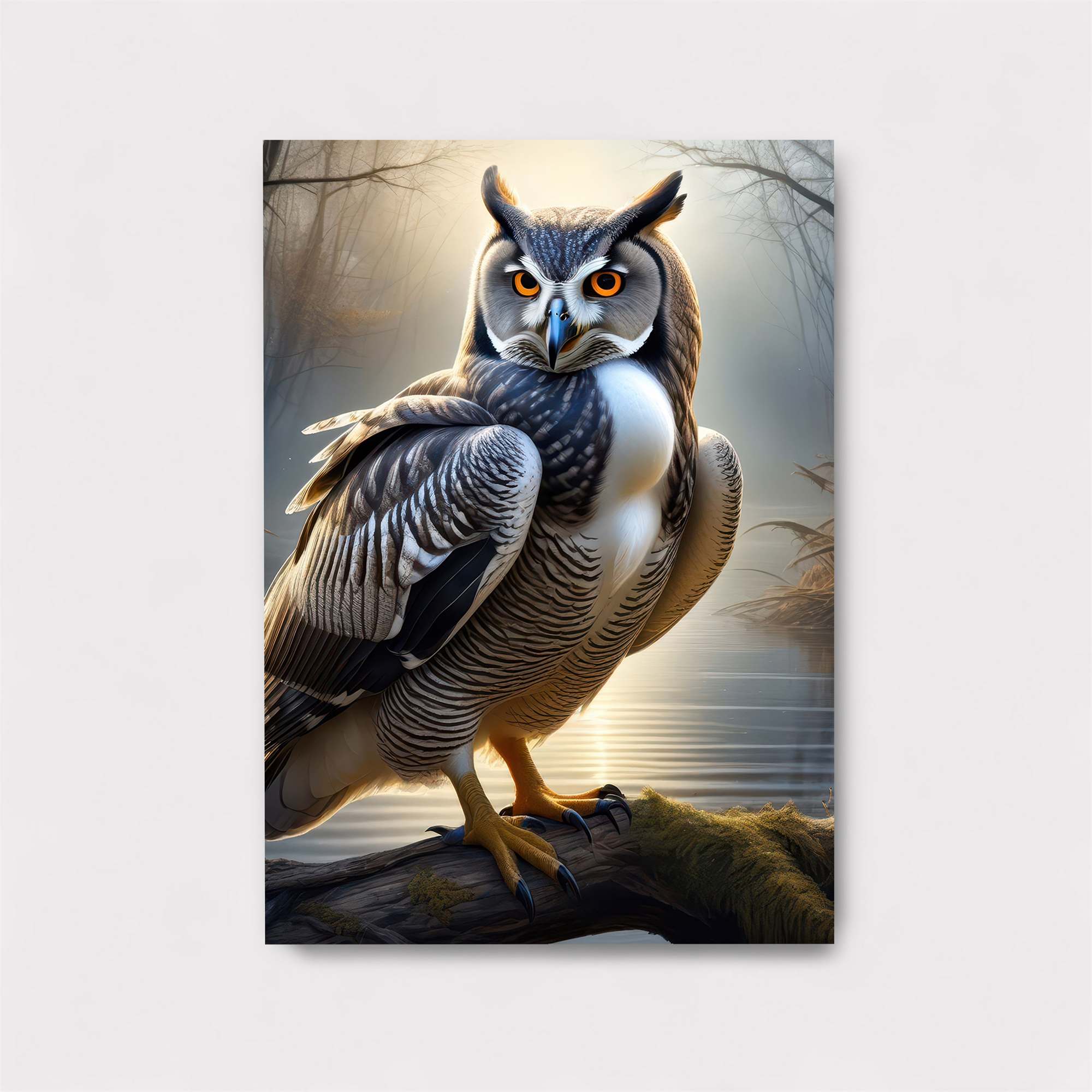 Owl Serene Safe Wall Magnetic / M
