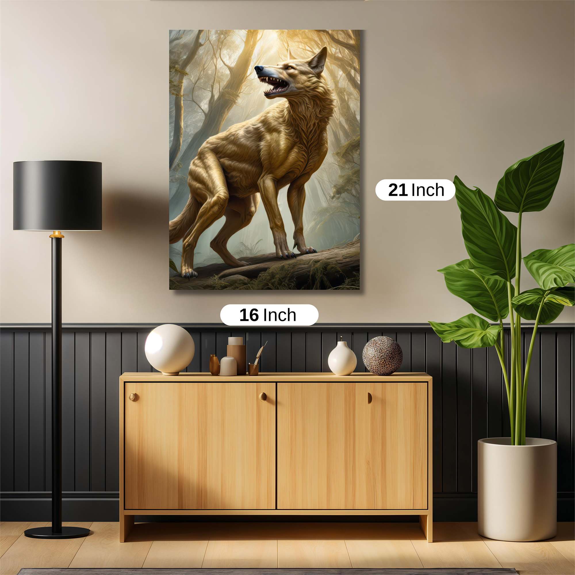 Golden Sentinel Safe Wall Magnetic / M
