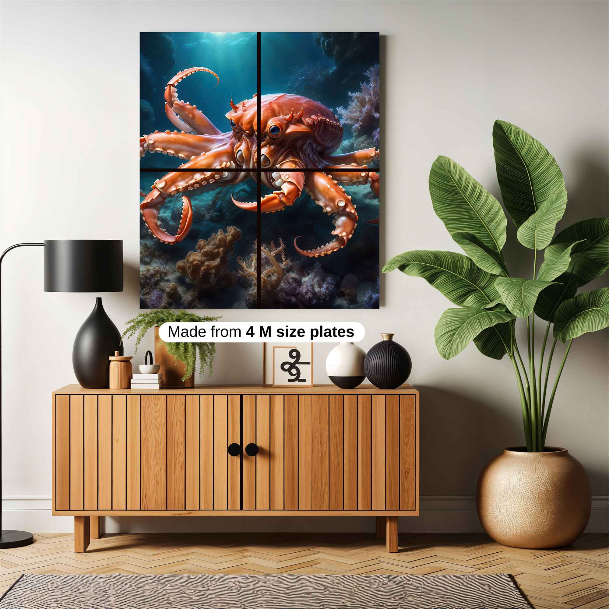 Octopus Enigma Safe Wall Magnetic / M