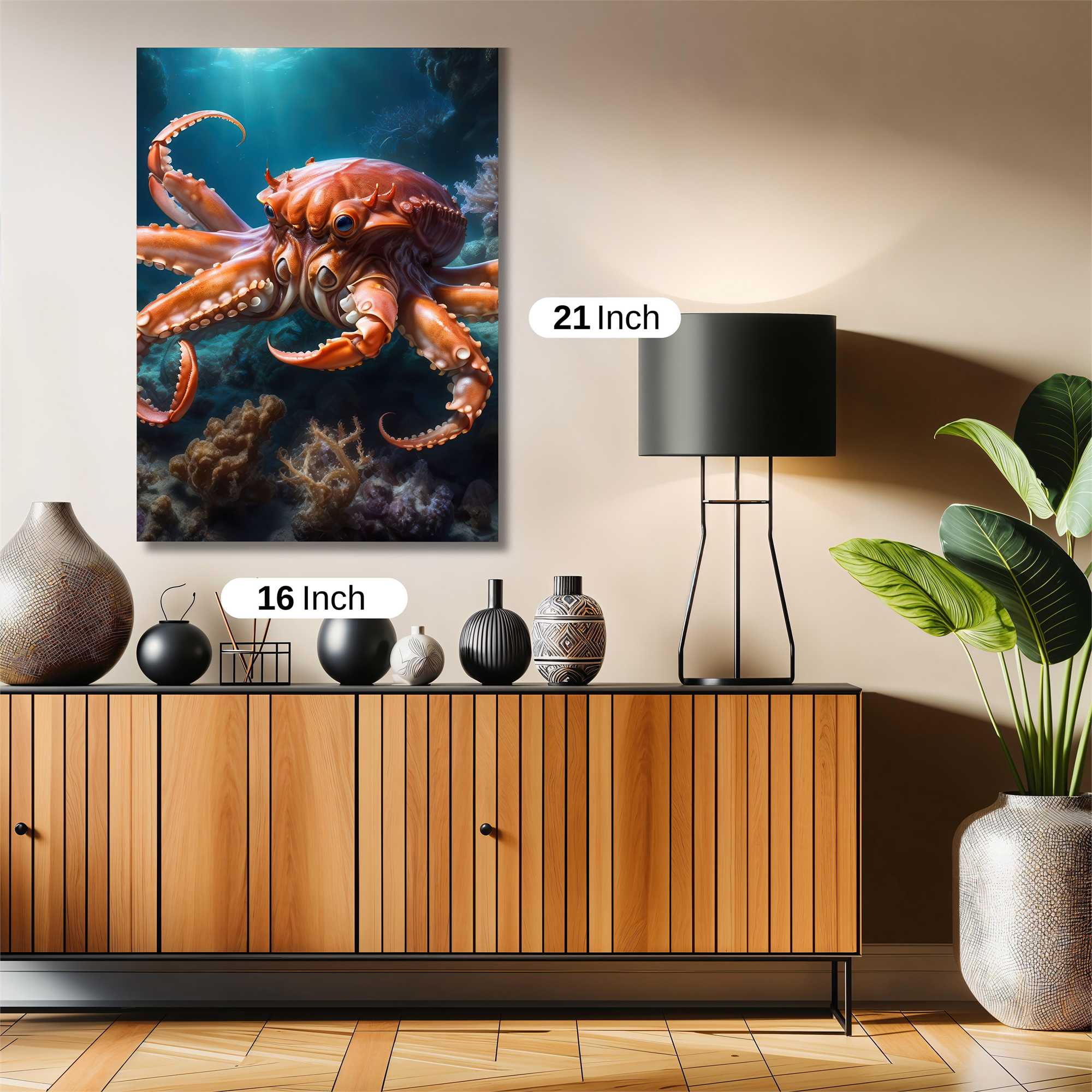 Octopus Enigma Safe Wall Magnetic / M