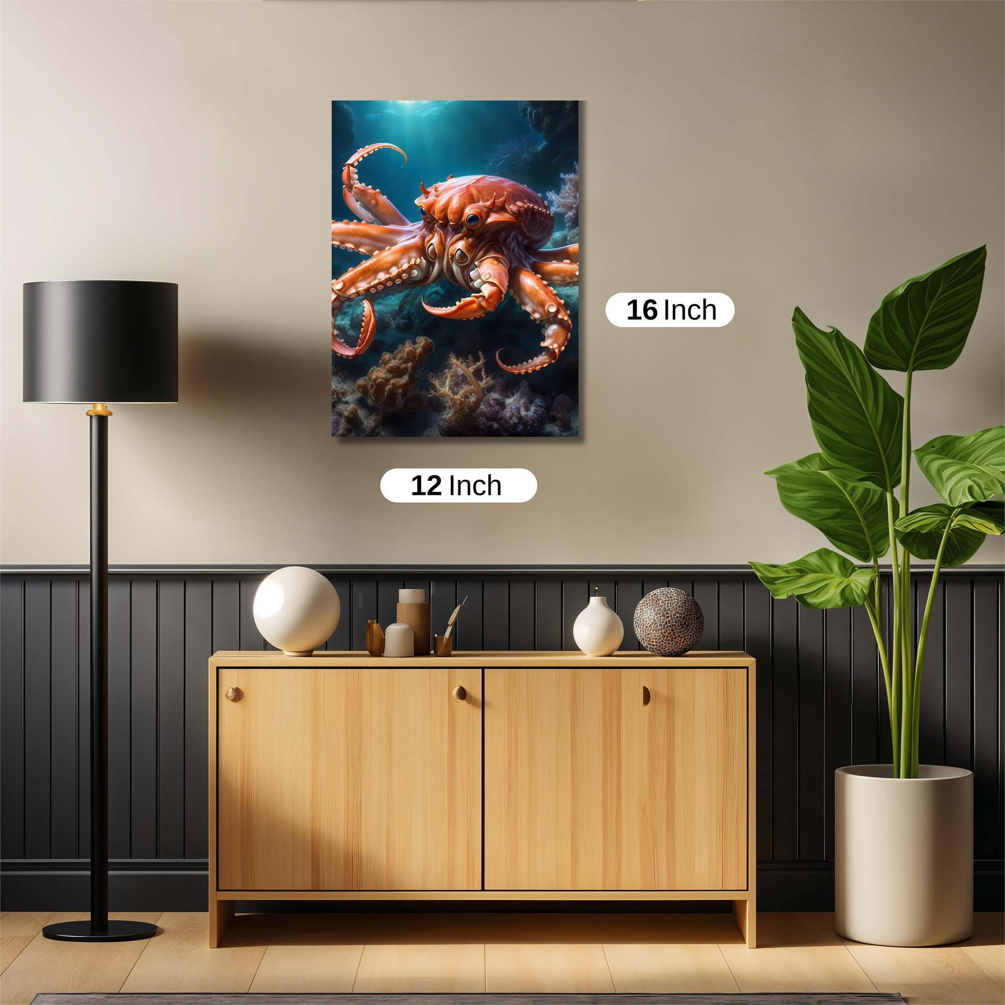 Octopus Enigma Safe Wall Magnetic / M