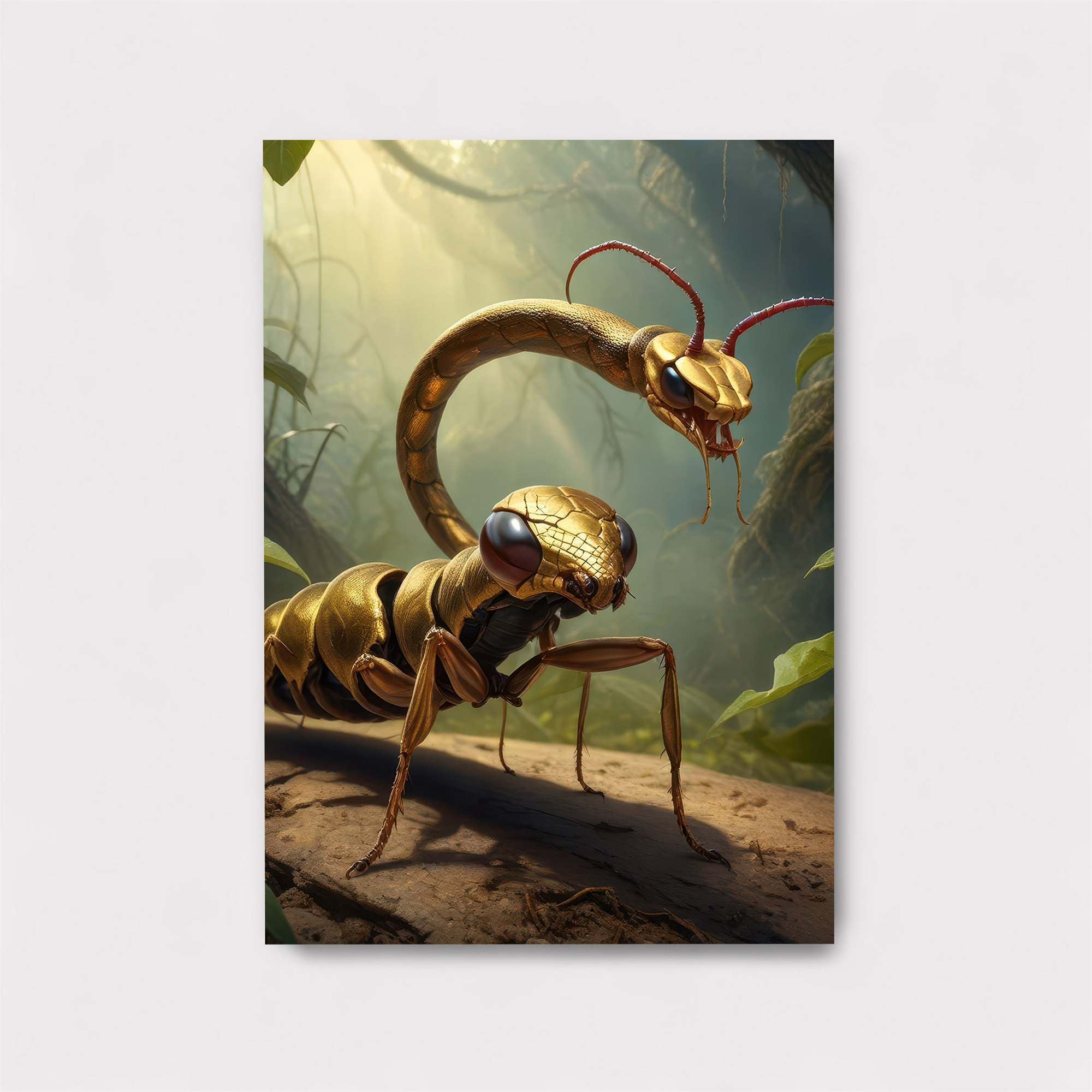 Golden Menace Safe Wall Magnetic / M