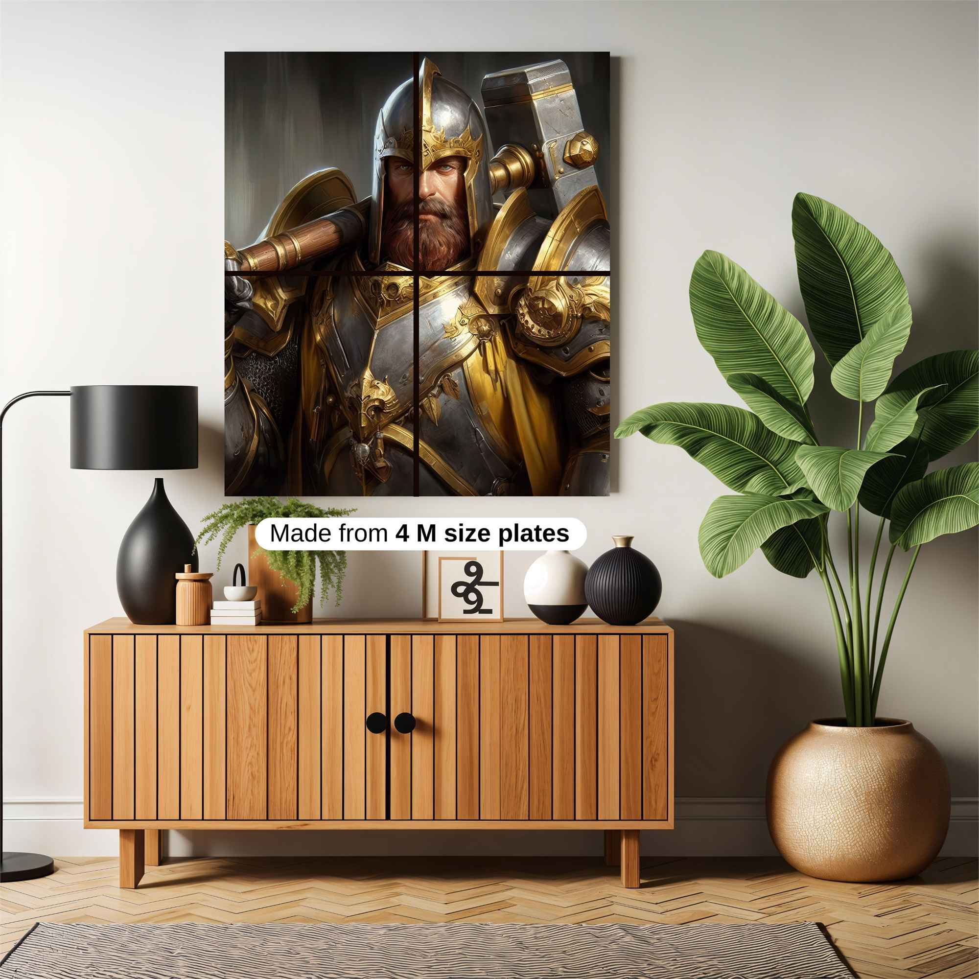 Knightly Valor Safe Wall Magnetic / M