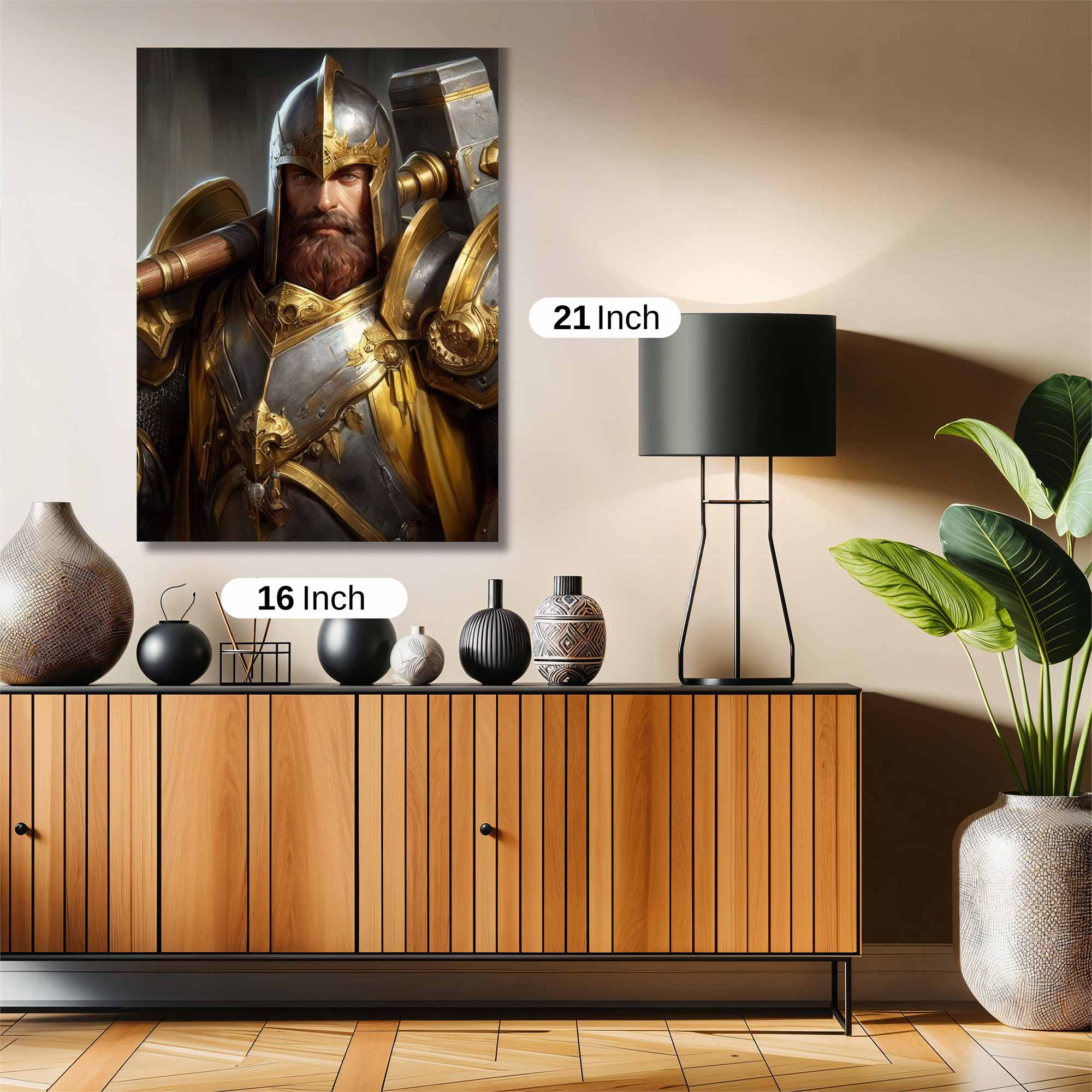 Knightly Valor Safe Wall Magnetic / M