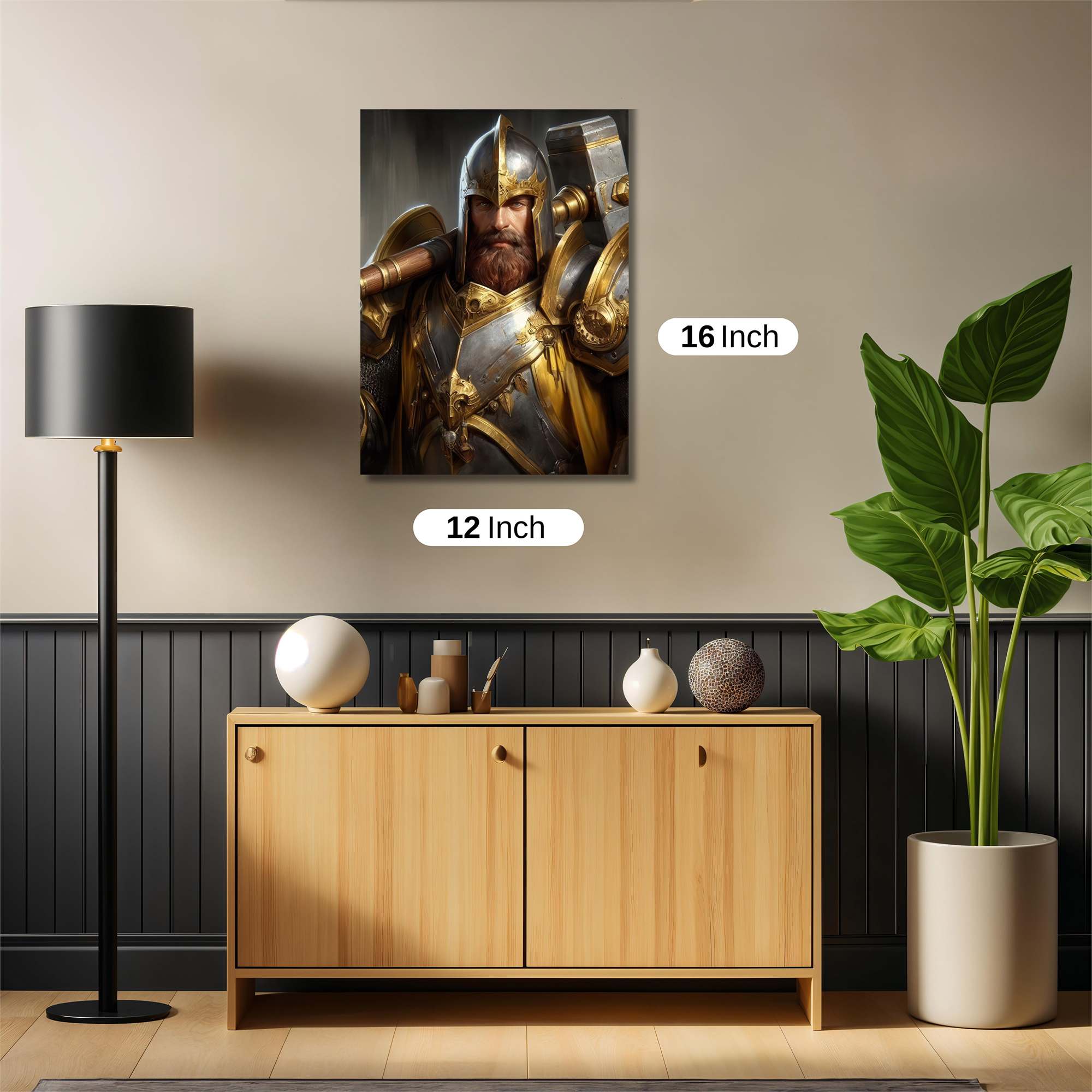 Knightly Valor Safe Wall Magnetic / M
