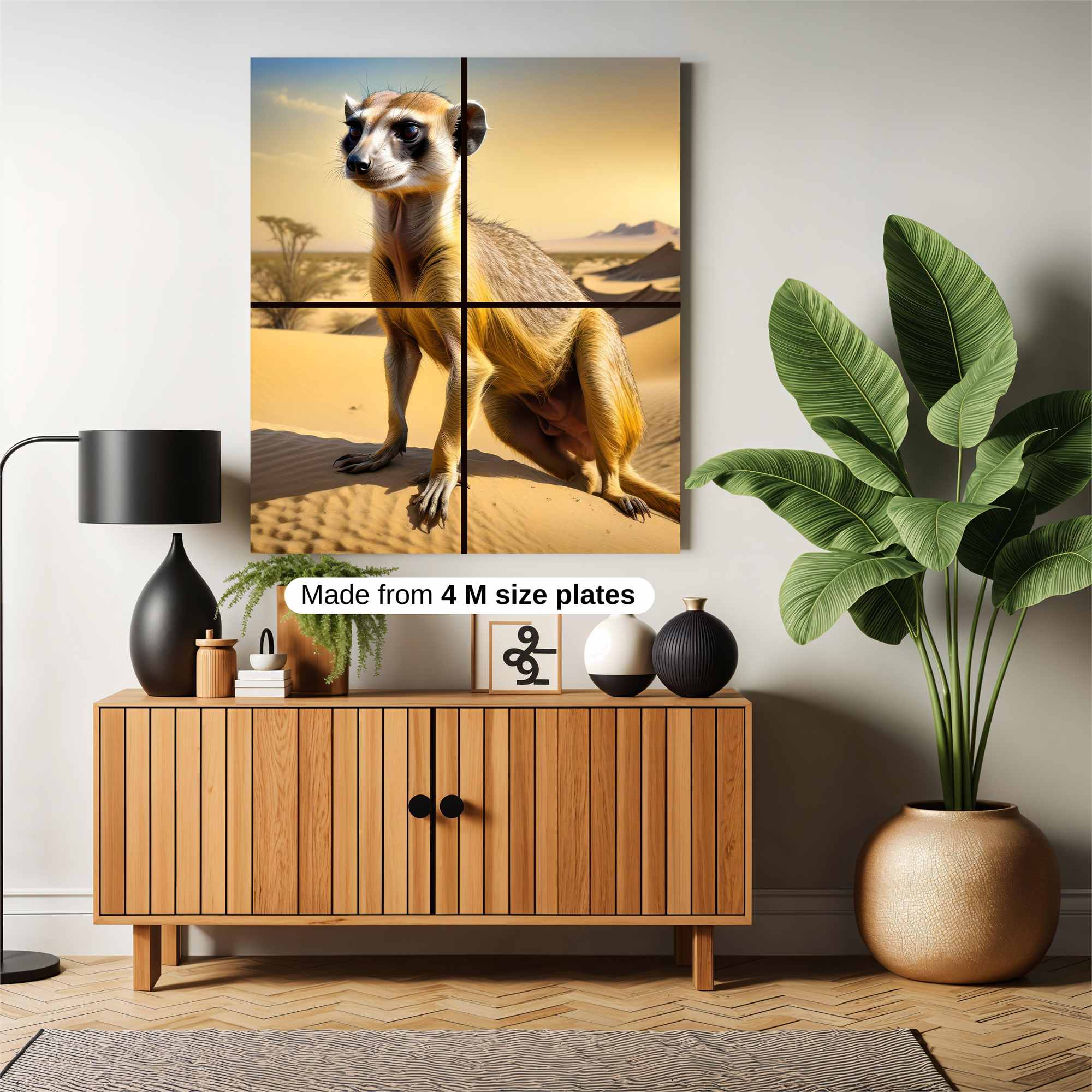 Meerkat Majesty Safe Wall Magnetic / M