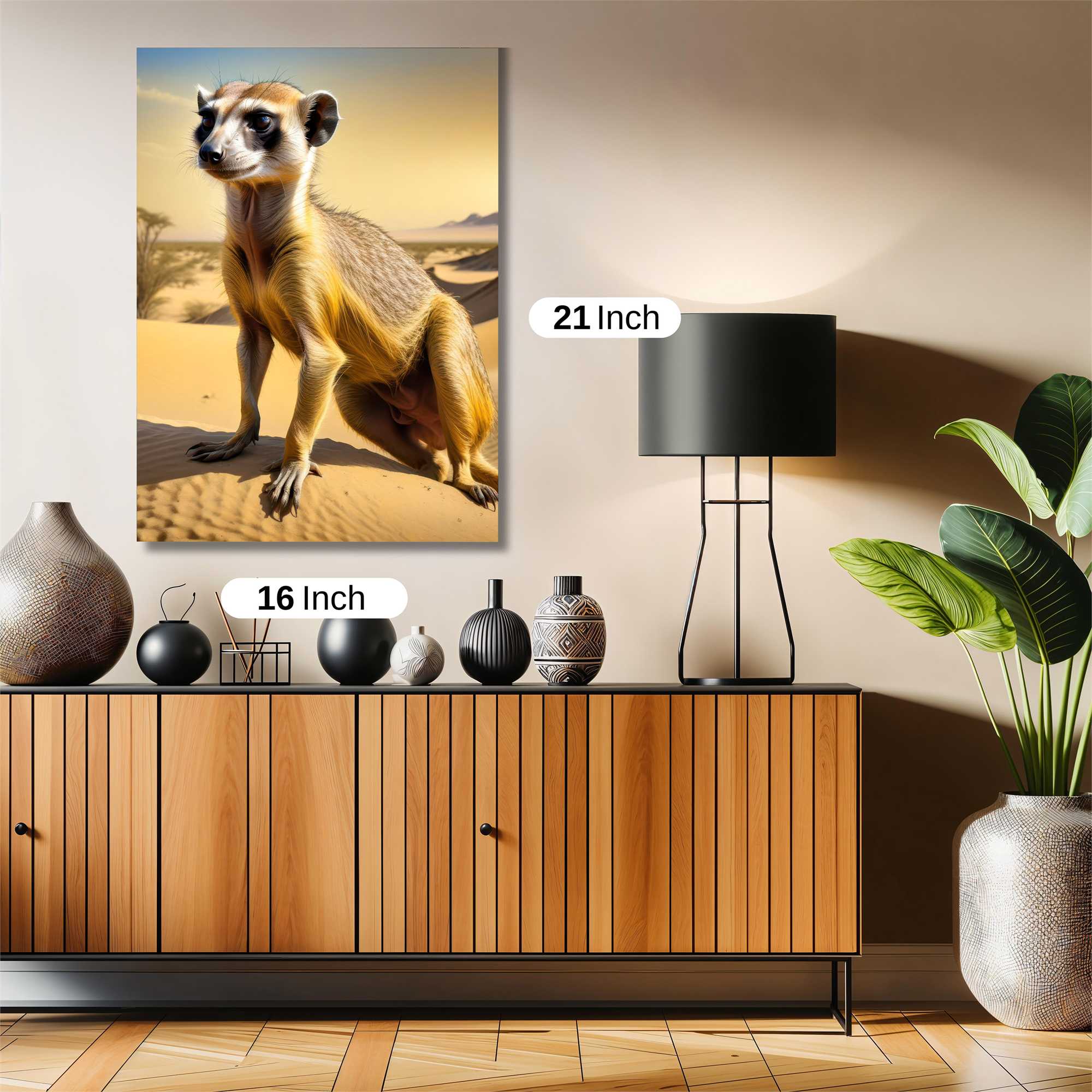 Meerkat Majesty Safe Wall Magnetic / M