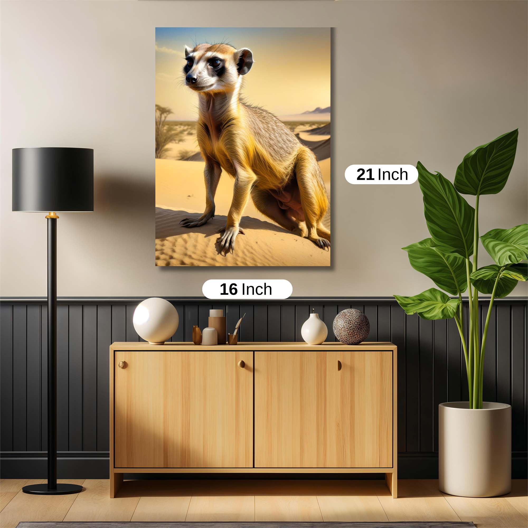 Meerkat Majesty Safe Wall Magnetic / M