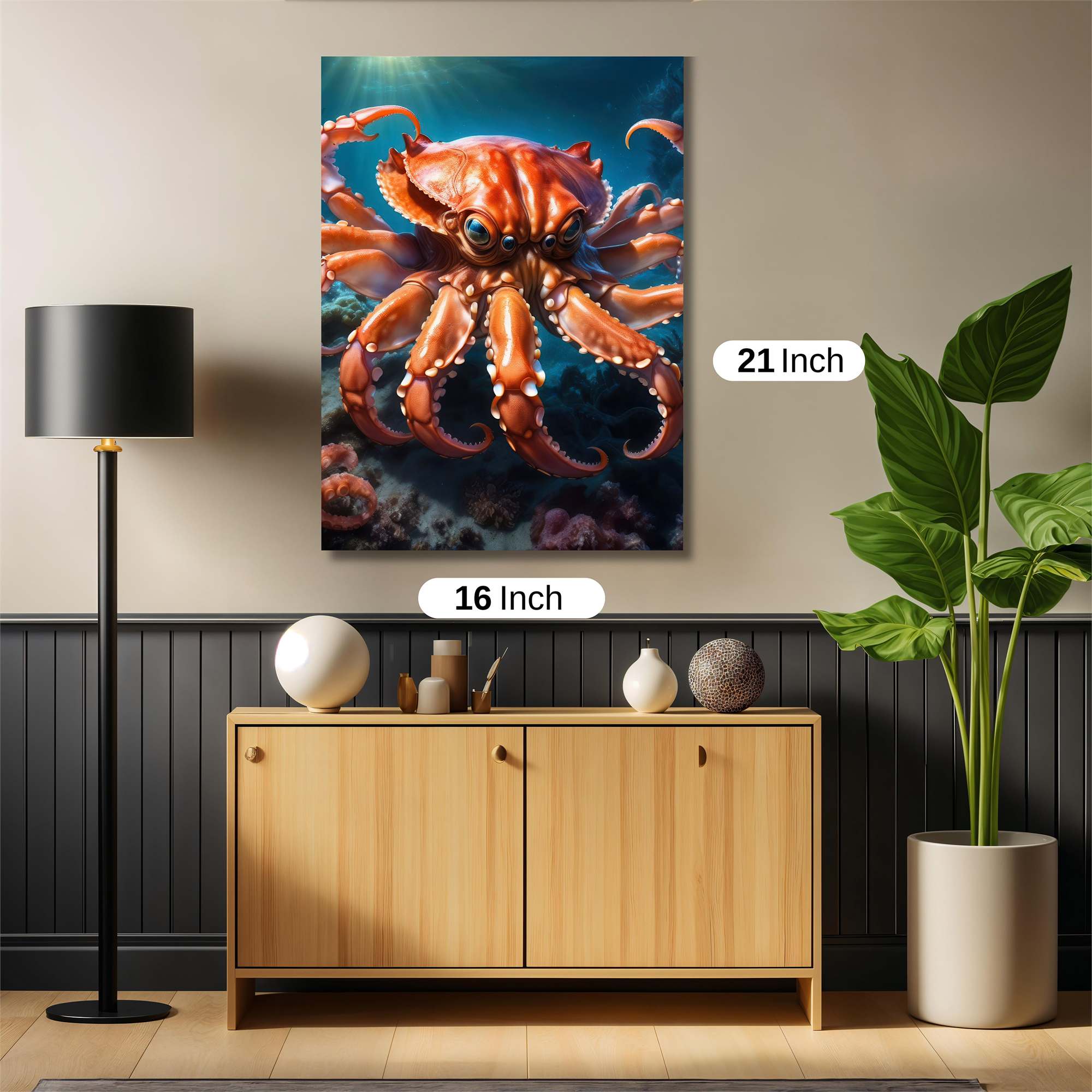 Crabtopus Marvel Safe Wall Magnetic / M