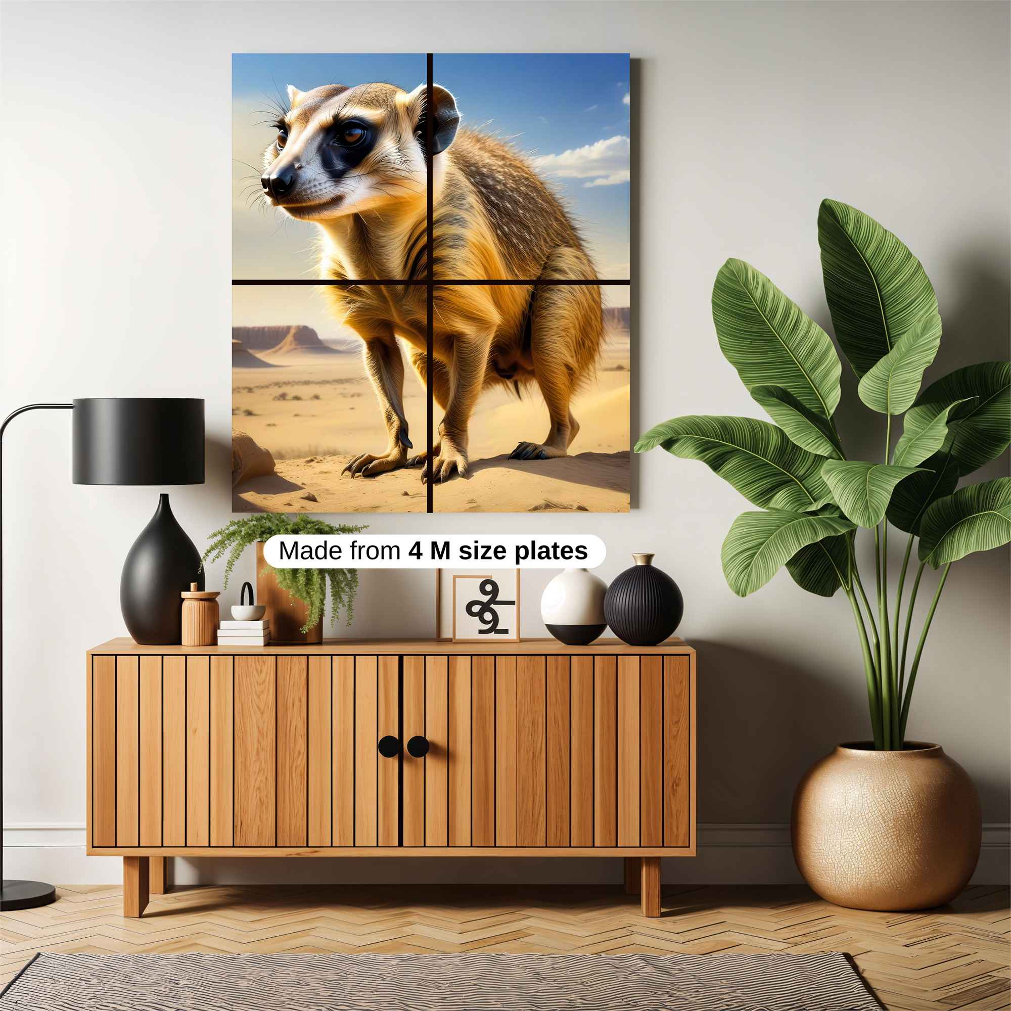 Meerkat Serenity Safe Wall Magnetic / M