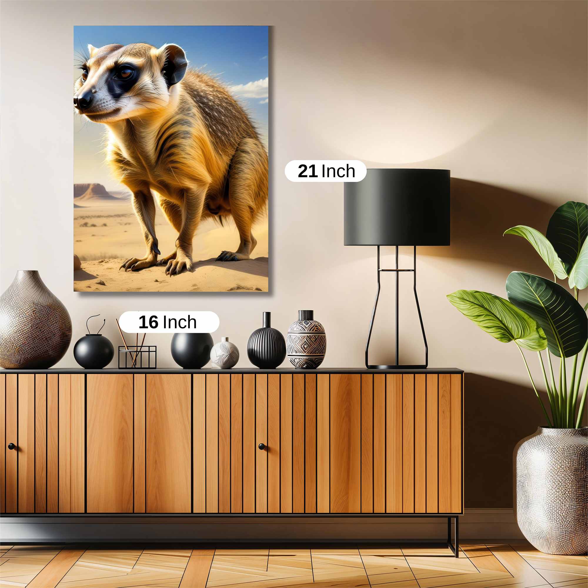 Meerkat Serenity Safe Wall Magnetic / M