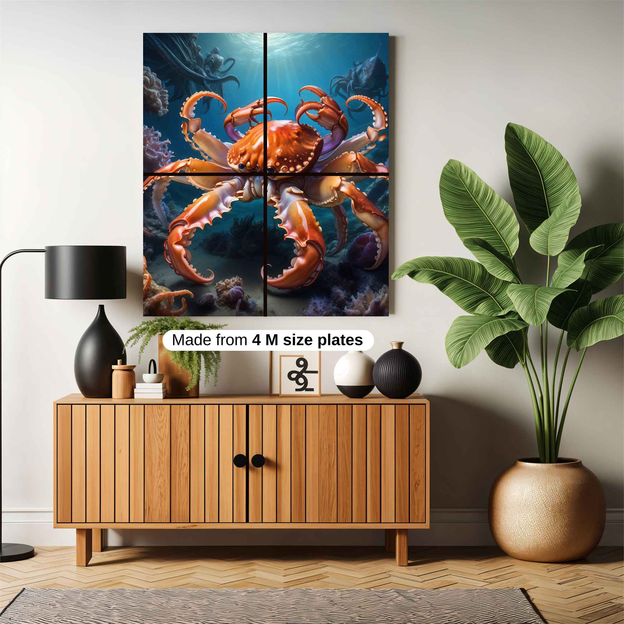 Crab Majesty Safe Wall Magnetic / M