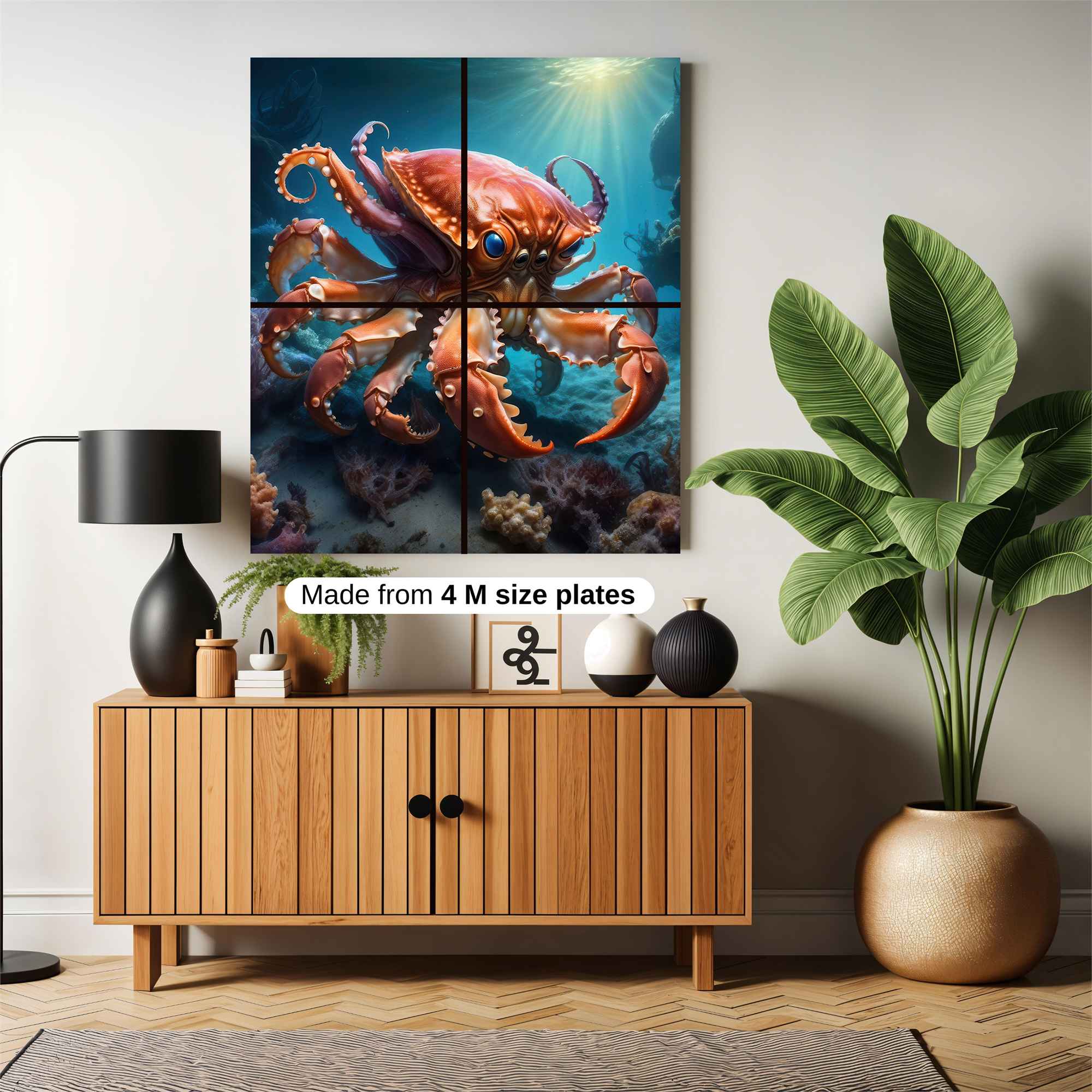 Crabtopus Enigma Safe Wall Magnetic / M