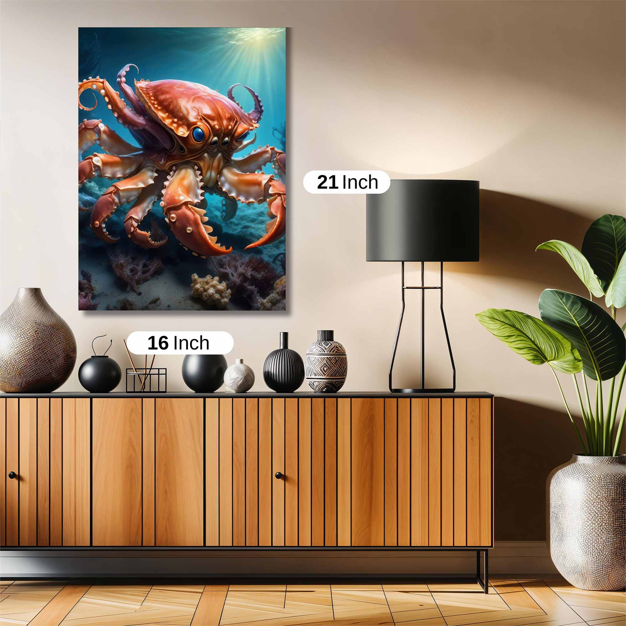 Crabtopus Enigma Safe Wall Magnetic / M