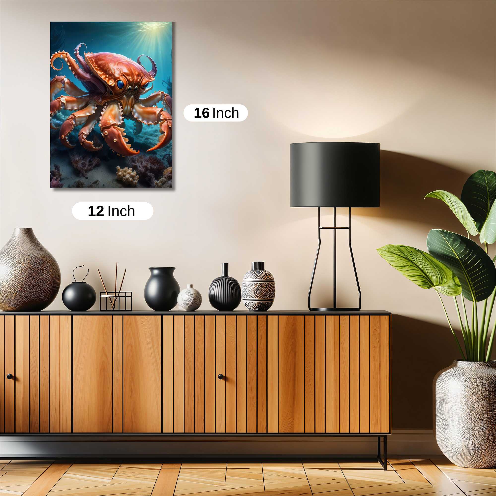 Crabtopus Enigma Safe Wall Magnetic / M