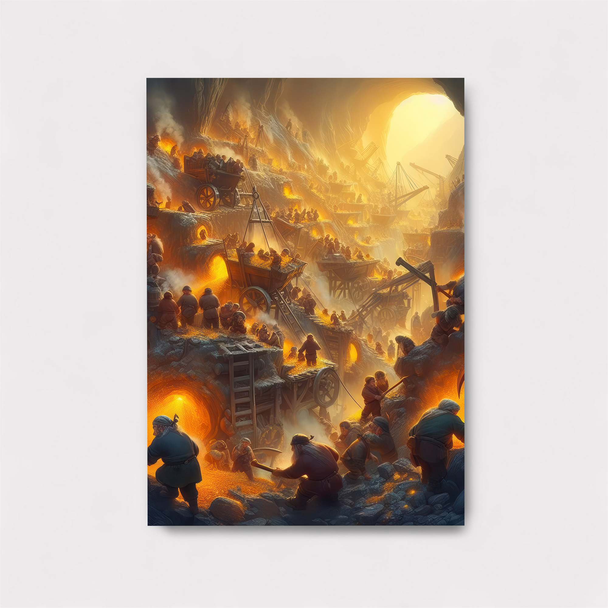 Dwarven Toil Safe Wall Magnetic / M