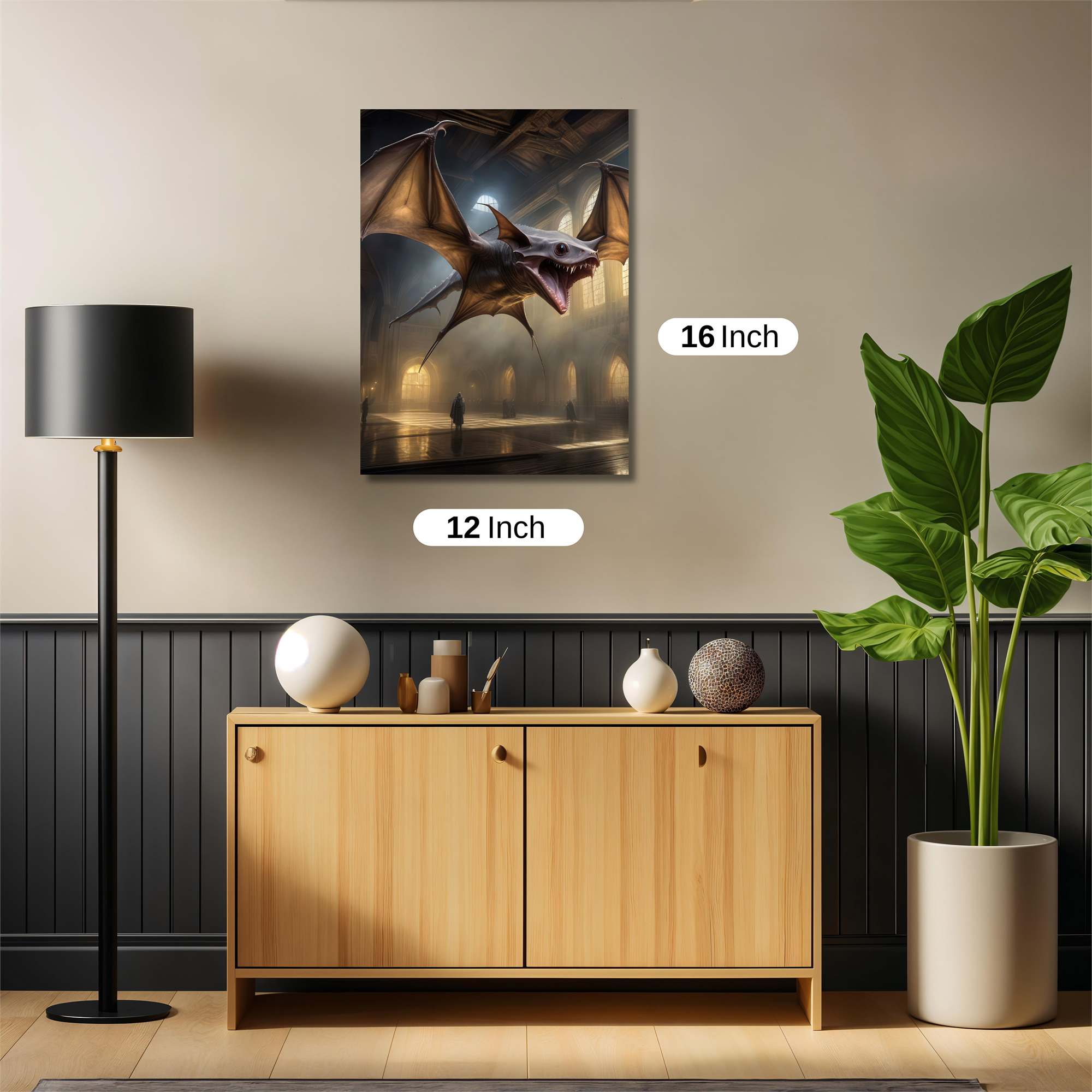 Wyvern Whispers Safe Wall Magnetic / M