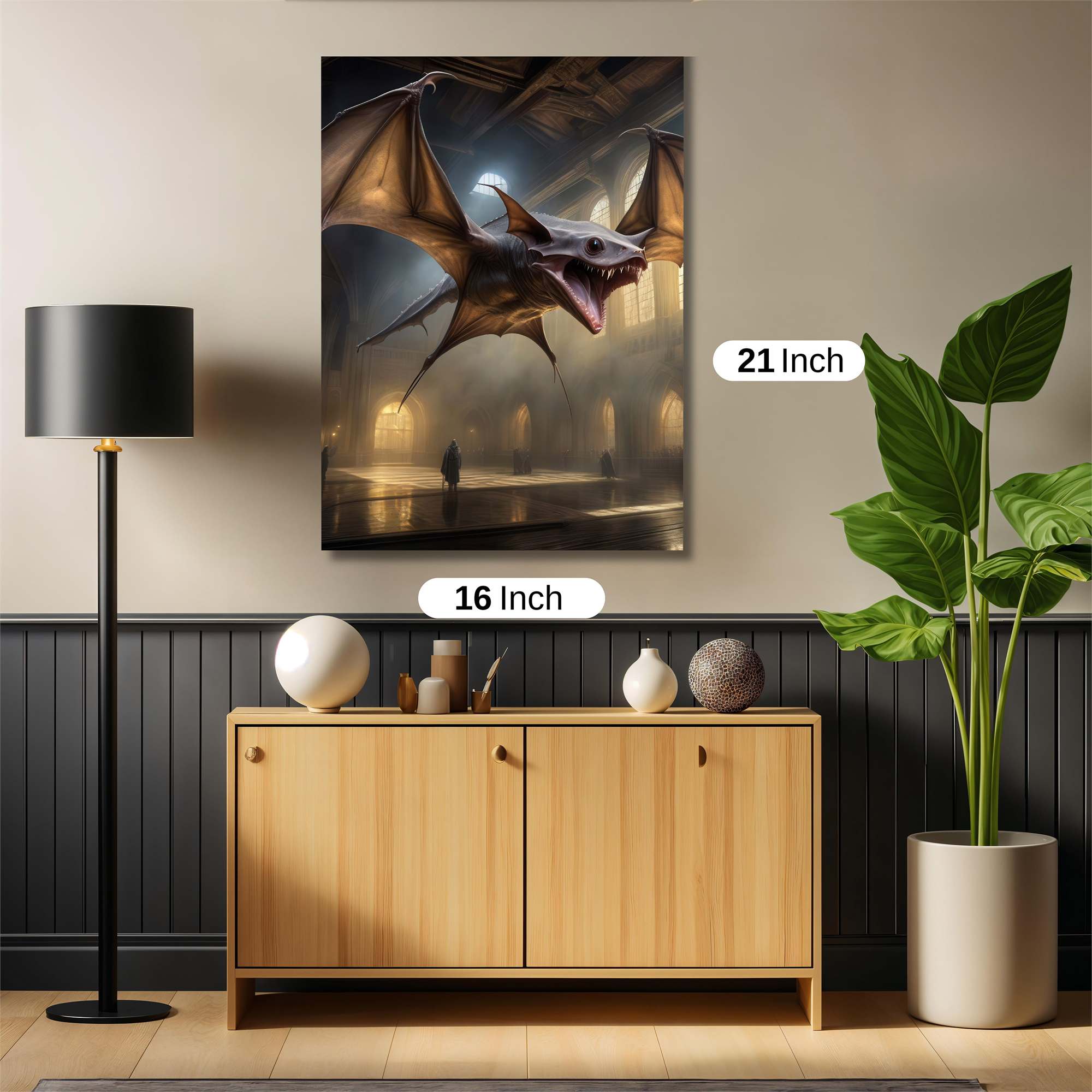 Wyvern Whispers Safe Wall Magnetic / M