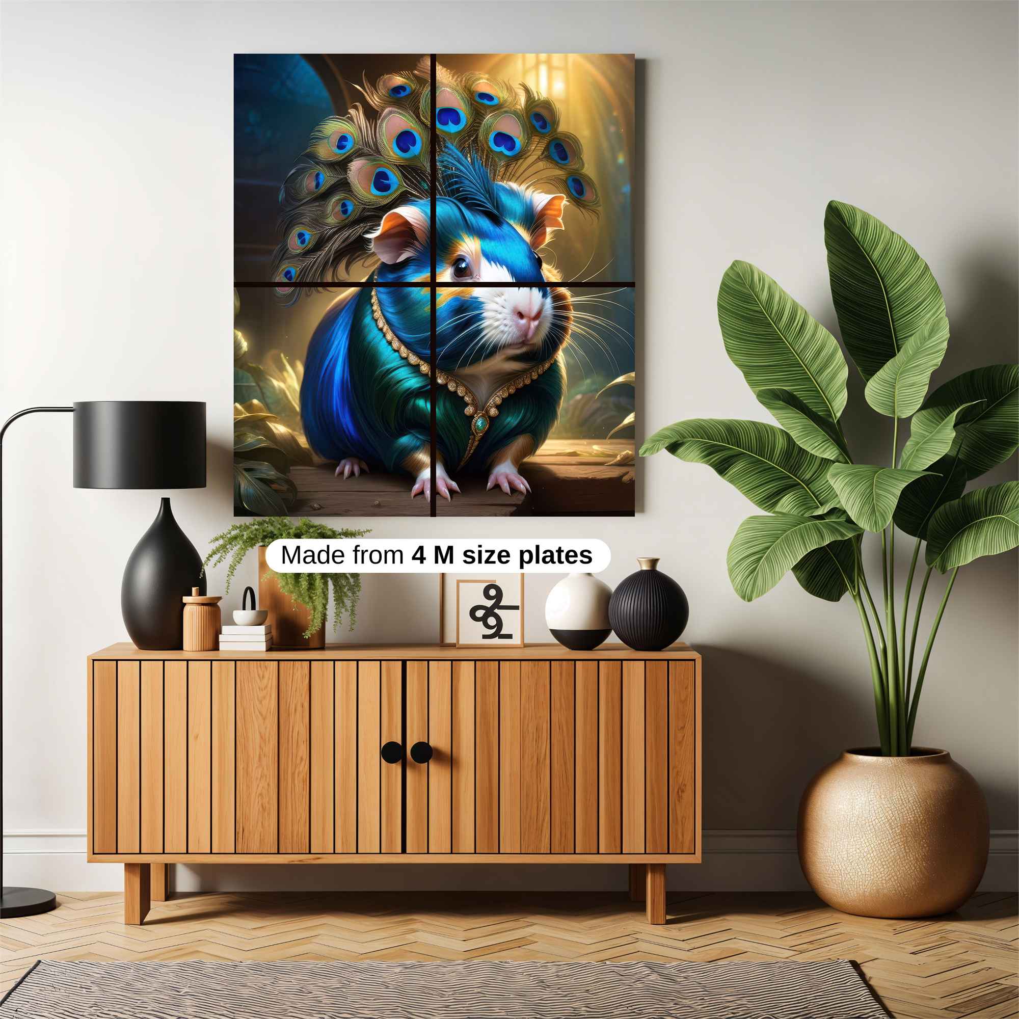 Peacock Majesty Safe Wall Magnetic / M