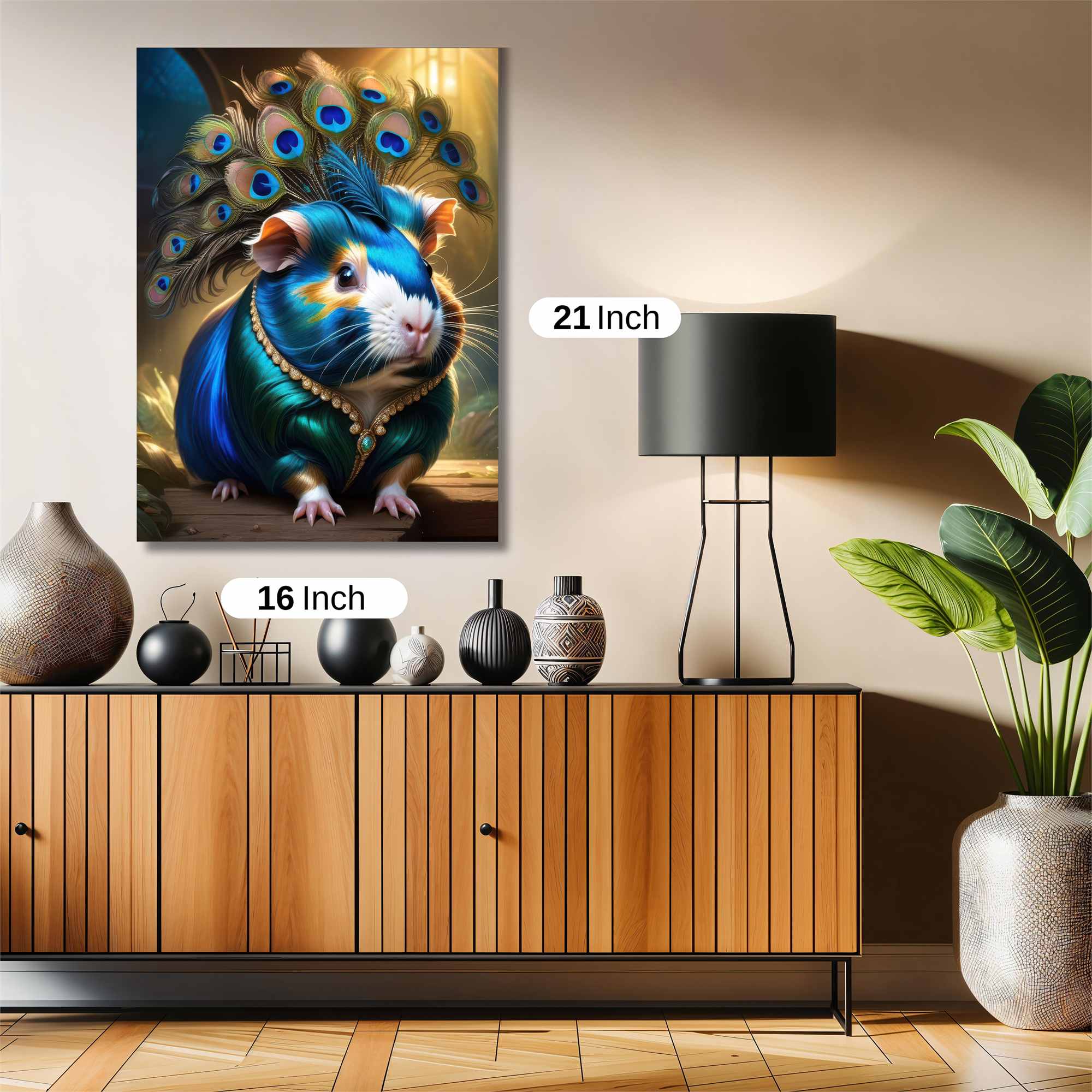 Peacock Majesty Safe Wall Magnetic / M
