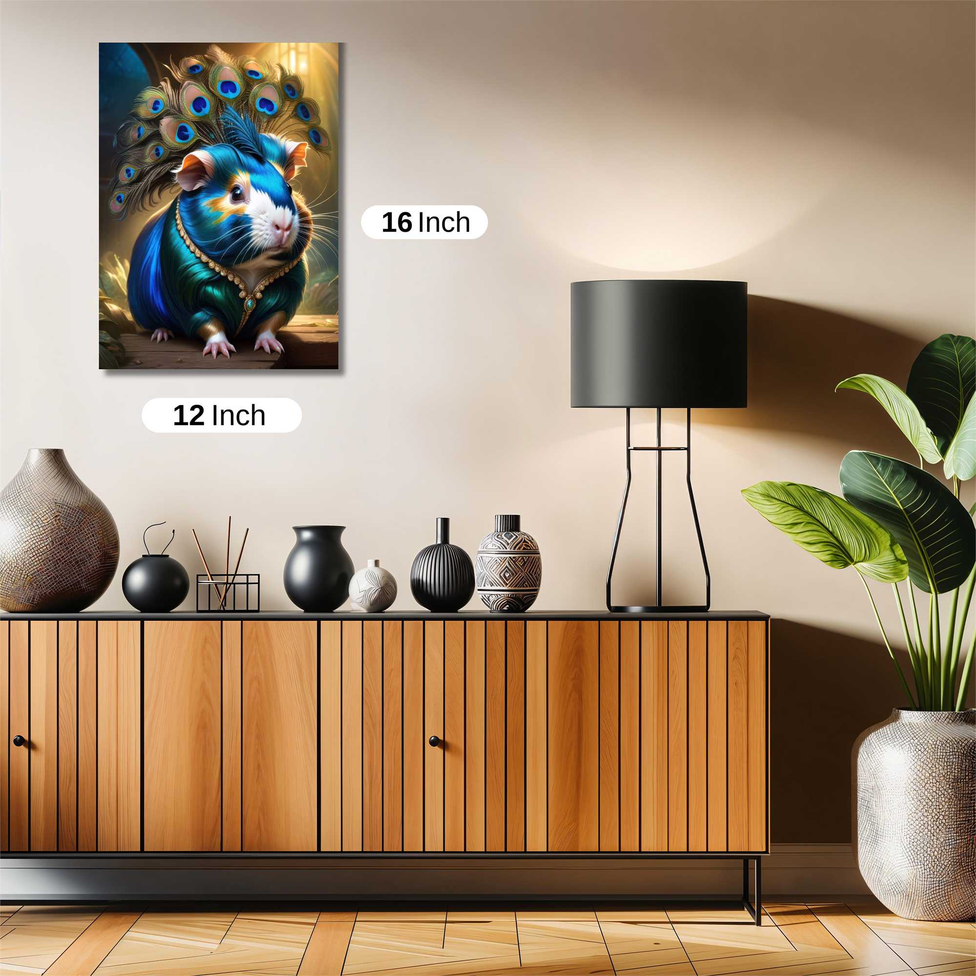 Peacock Majesty Safe Wall Magnetic / M