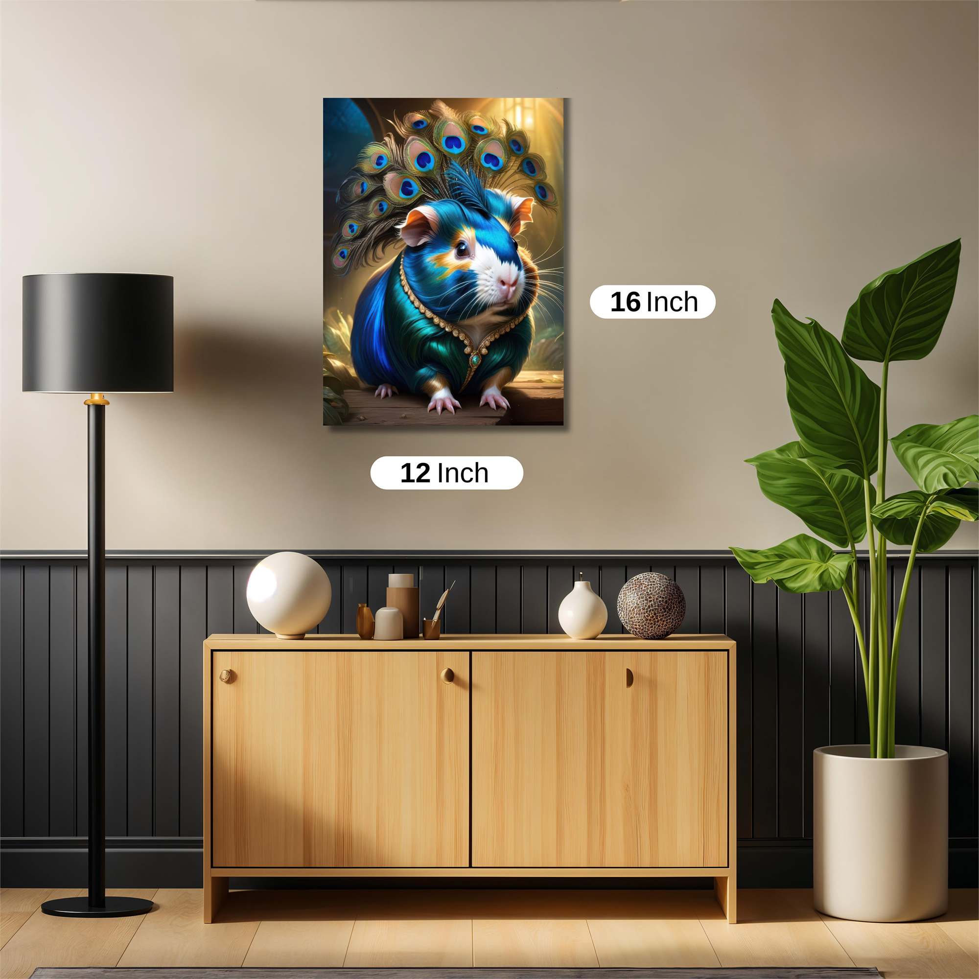 Peacock Majesty Safe Wall Magnetic / M