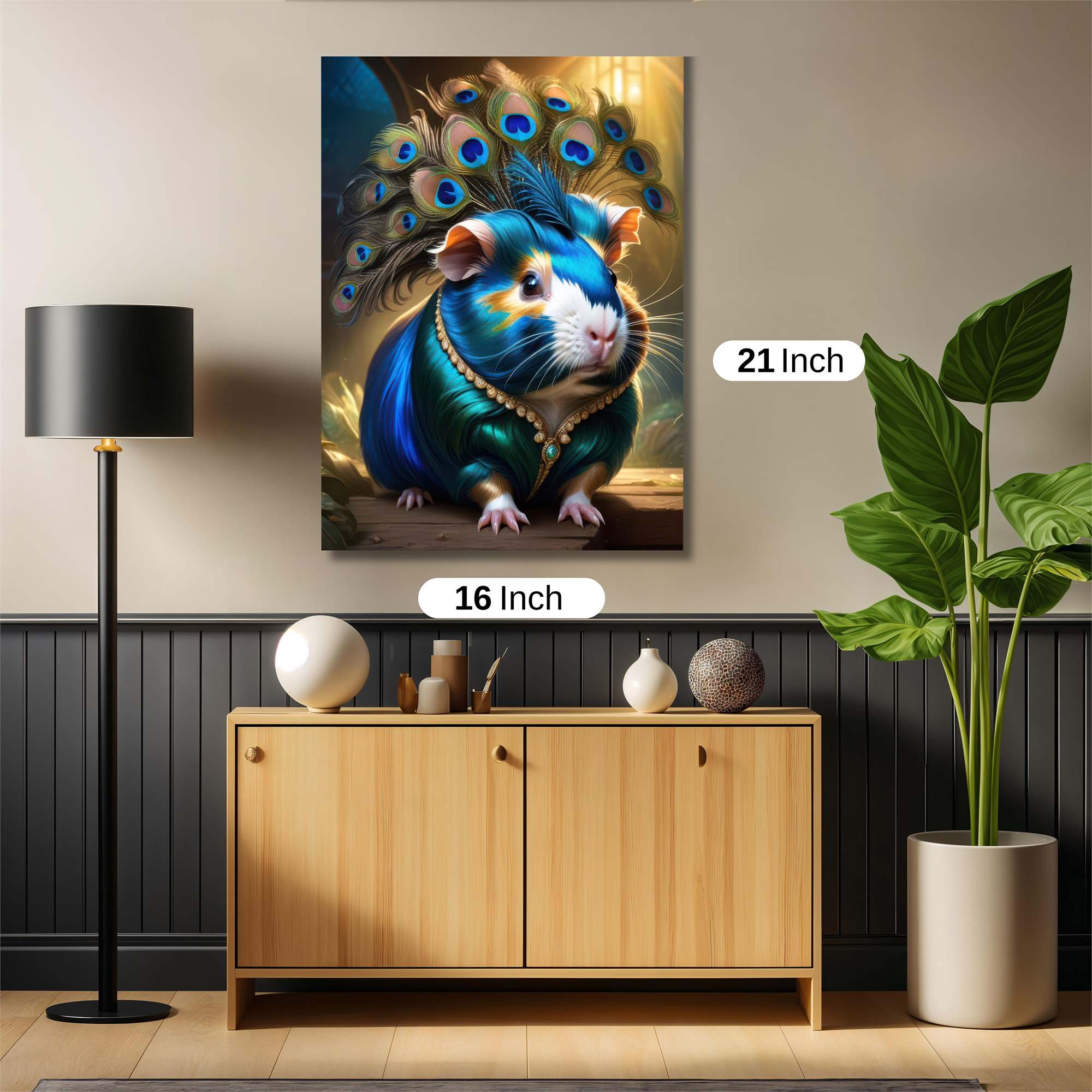 Peacock Majesty Safe Wall Magnetic / M