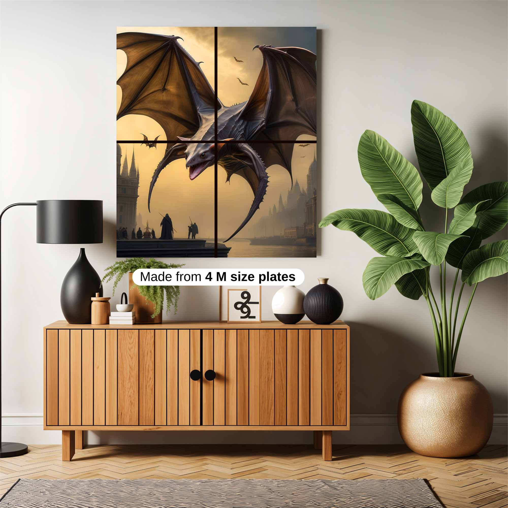 Dragon Twilight Safe Wall Magnetic / M