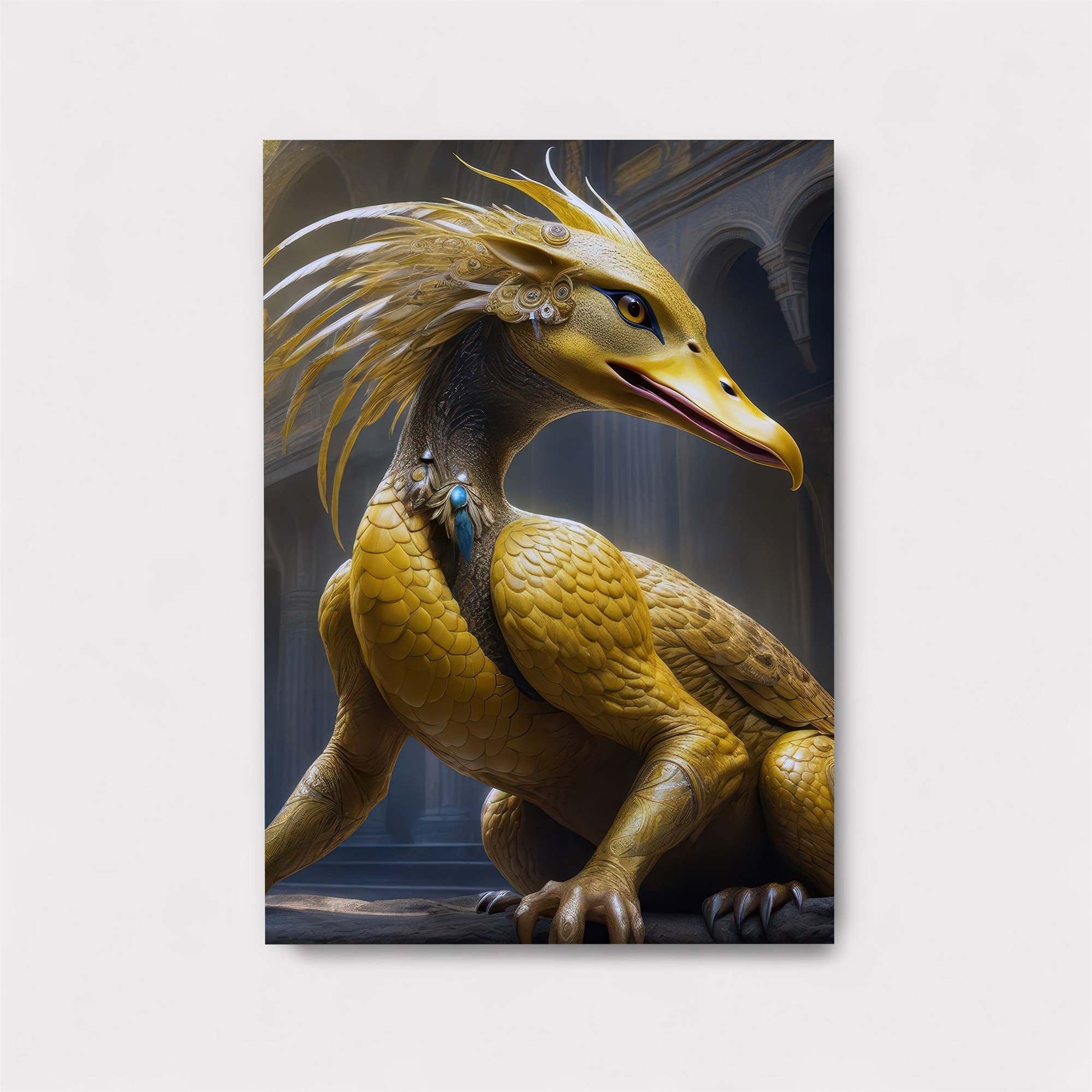 Golden Serenity Safe Wall Magnetic / M