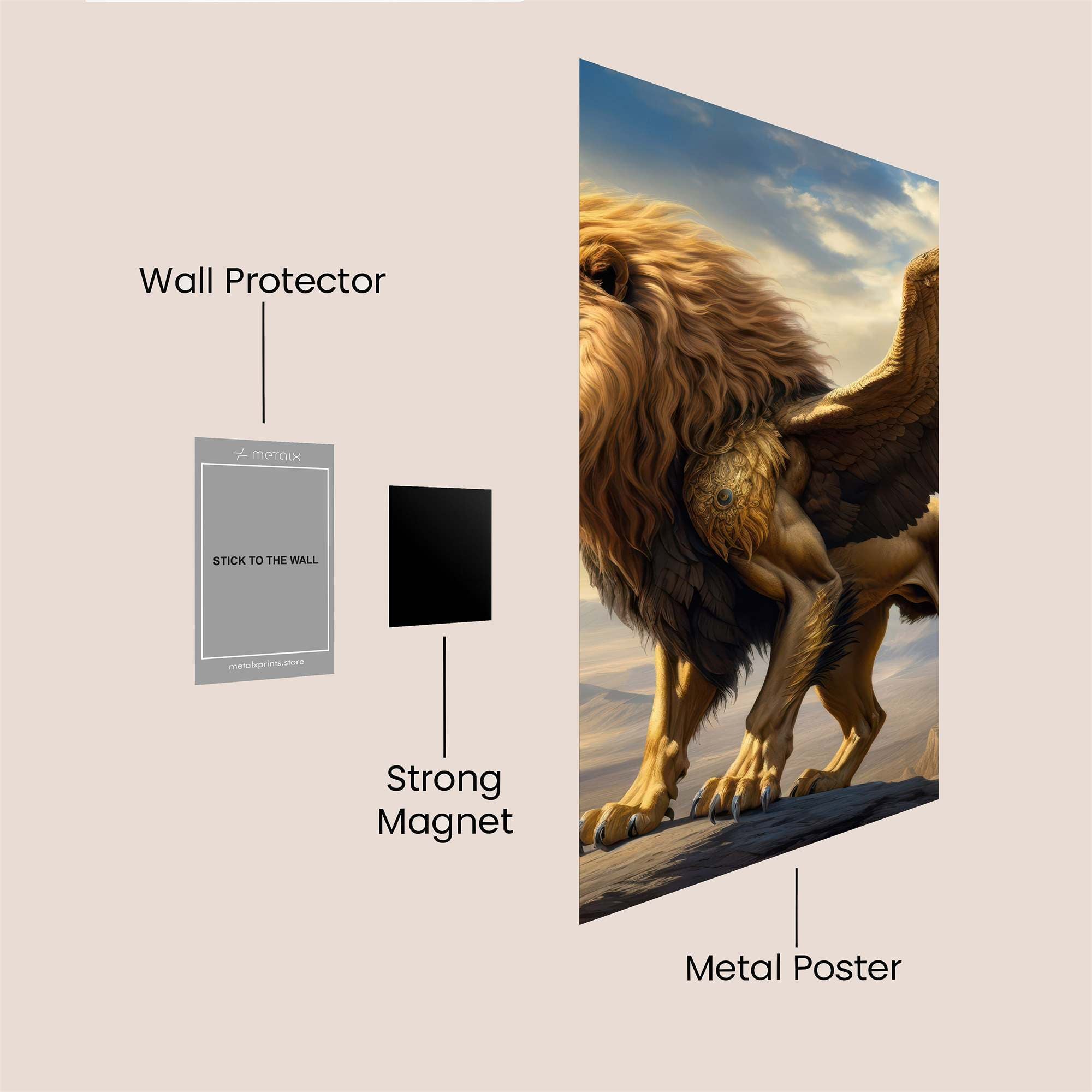 Griffin Majestic Safe Wall Magnetic / M
