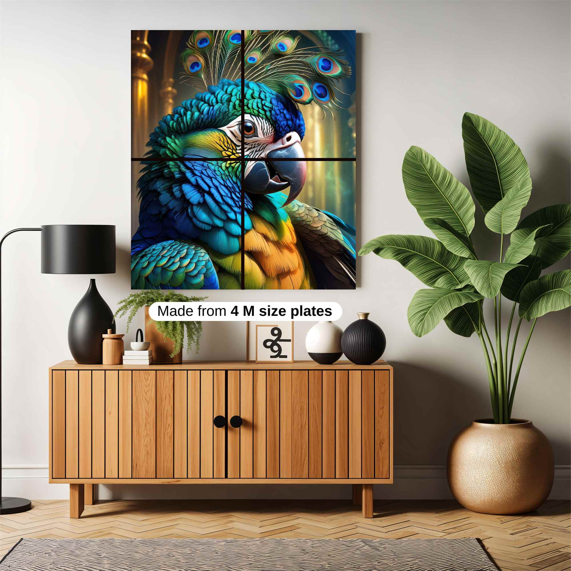 Peacock Majesty Safe Wall Magnetic / M