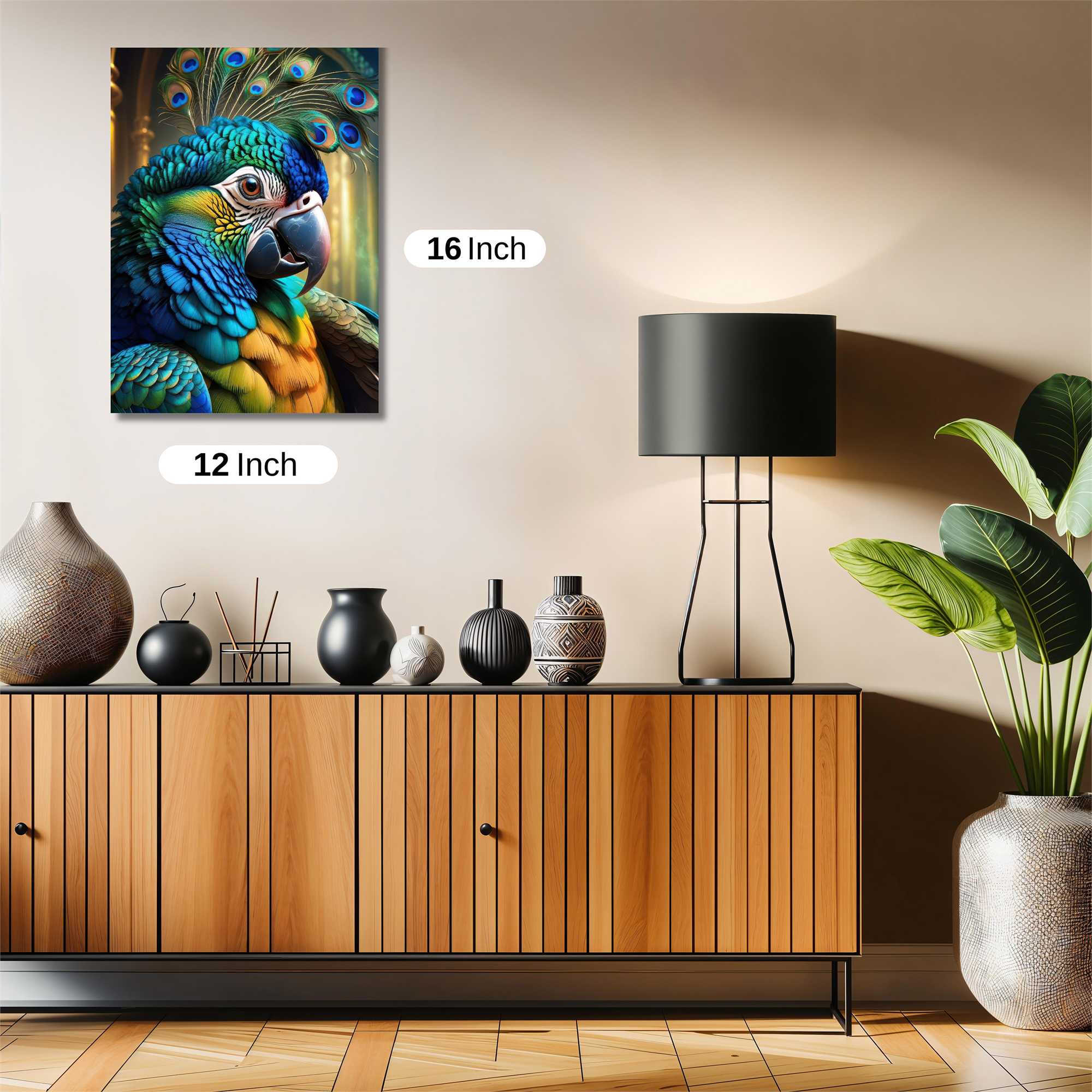 Peacock Majesty Safe Wall Magnetic / M