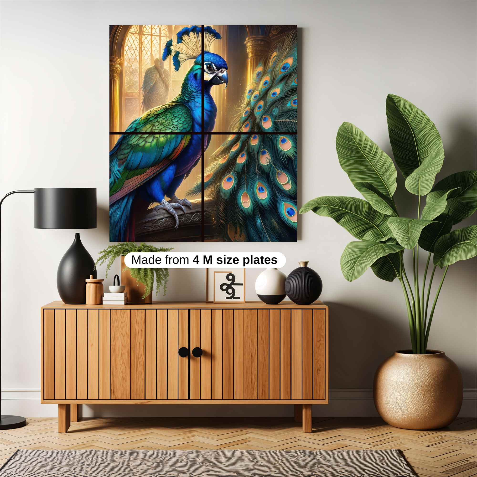 Peacock Regal Safe Wall Magnetic / M