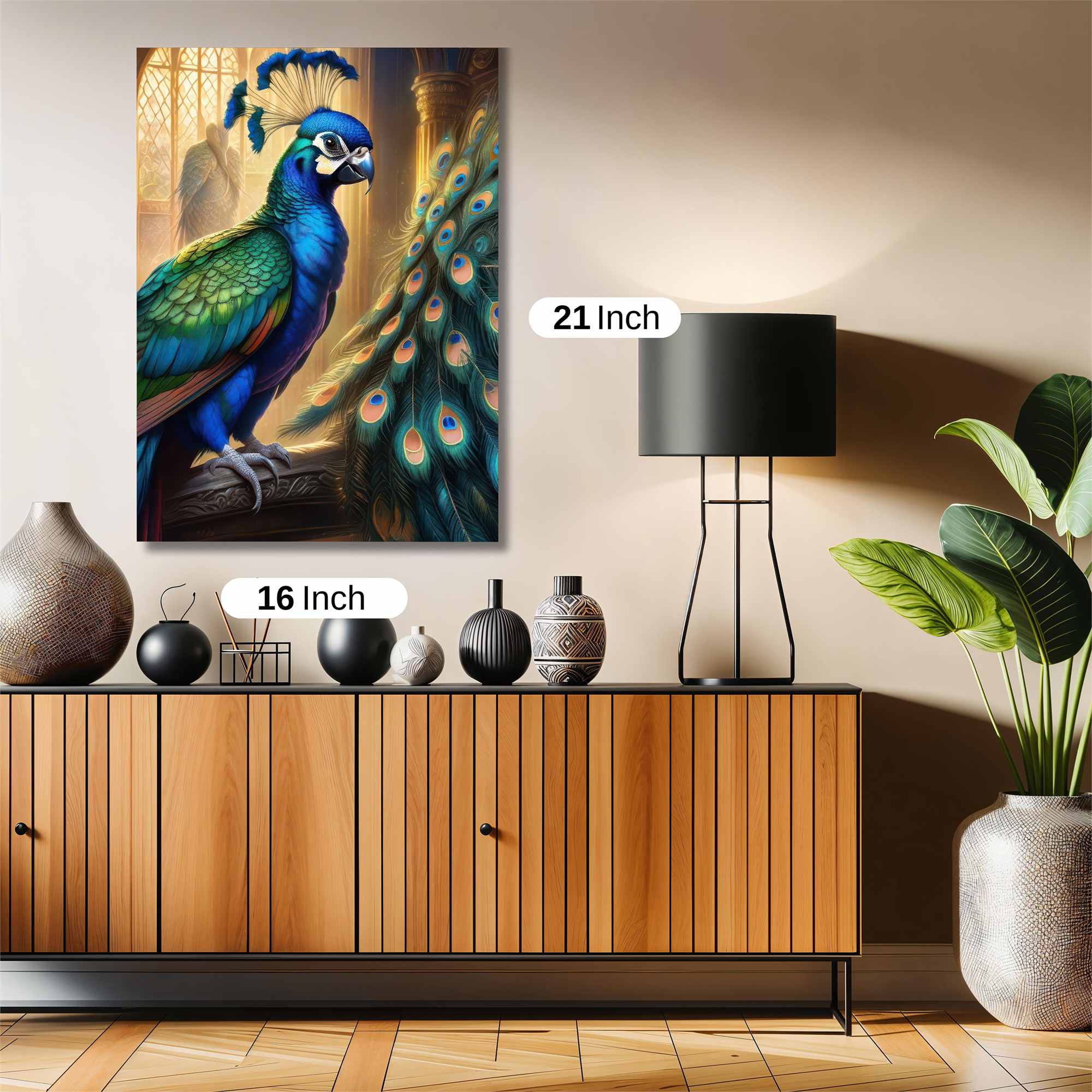 Peacock Regal Safe Wall Magnetic / M